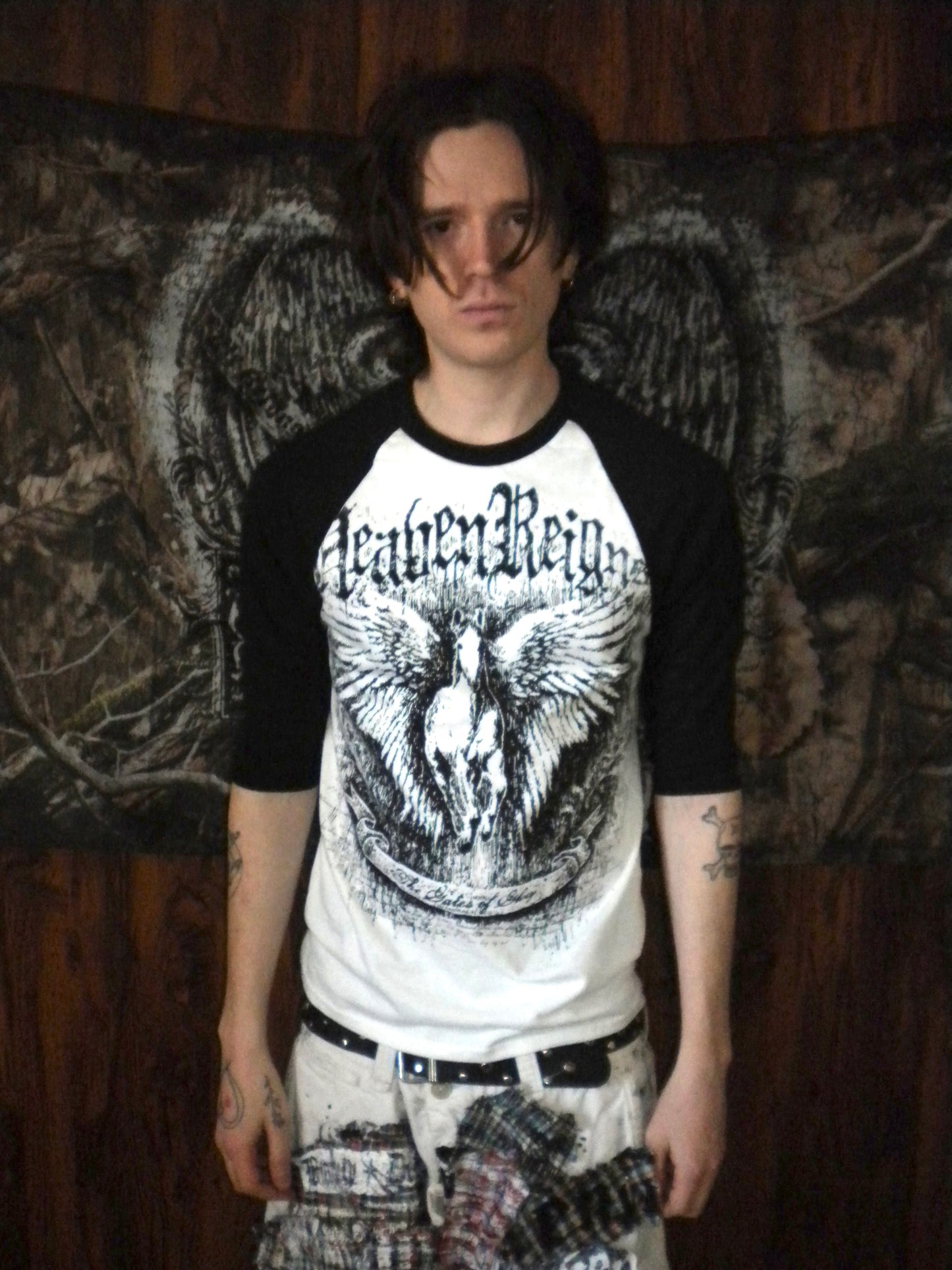 Heaven Reigns Unisex Raglan Tee