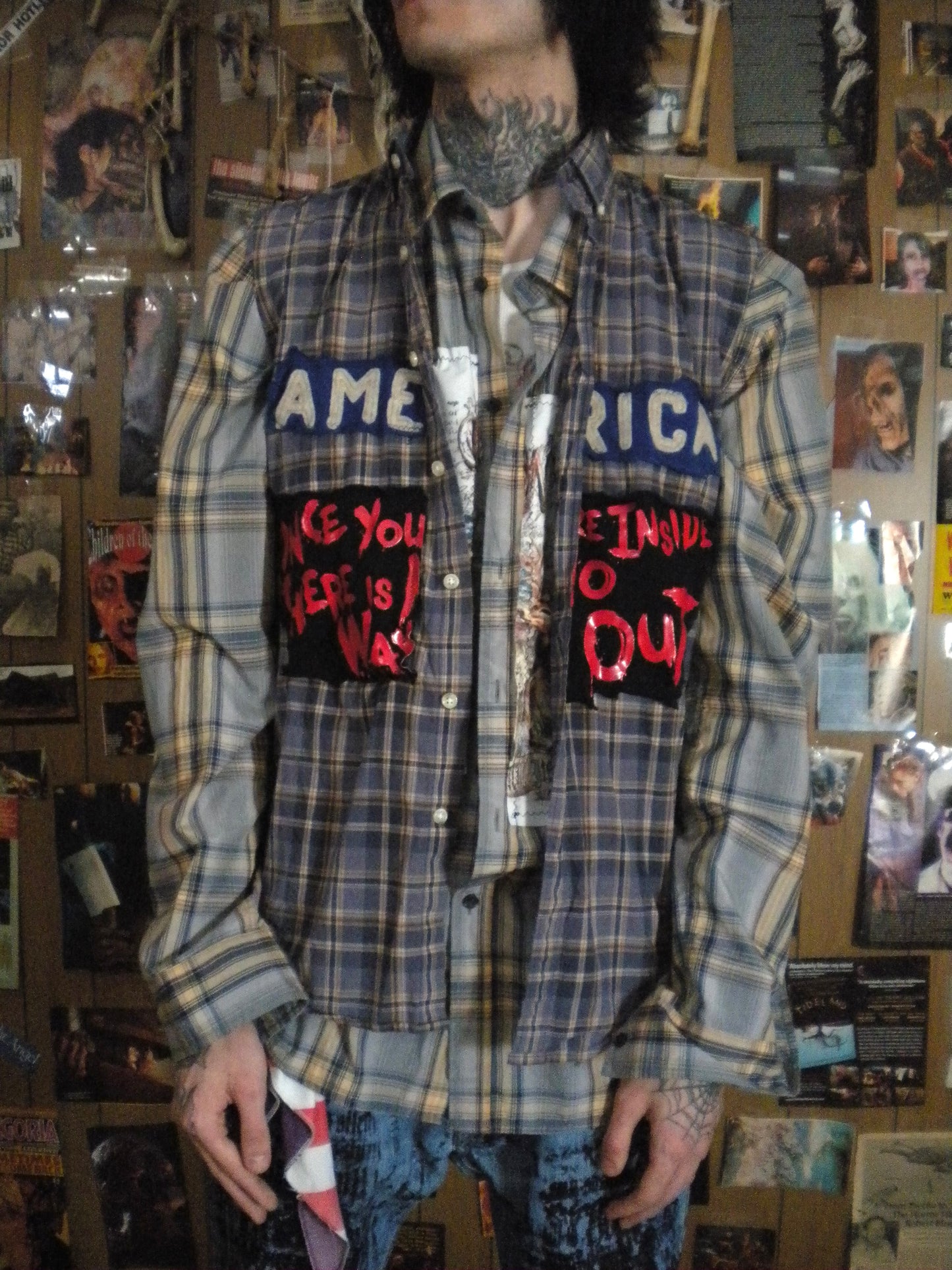 1/1 Patchwork Flannel Vest