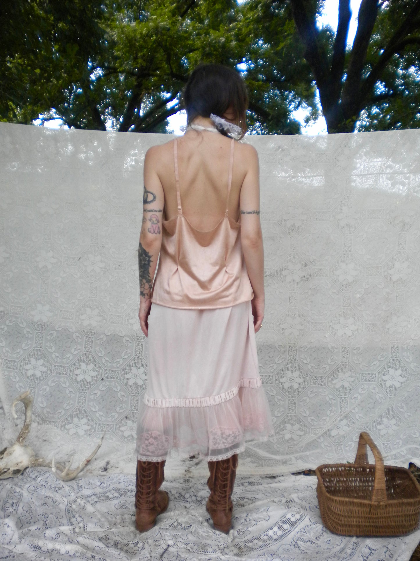 Beloved Dust Pink Blush Slip Cami