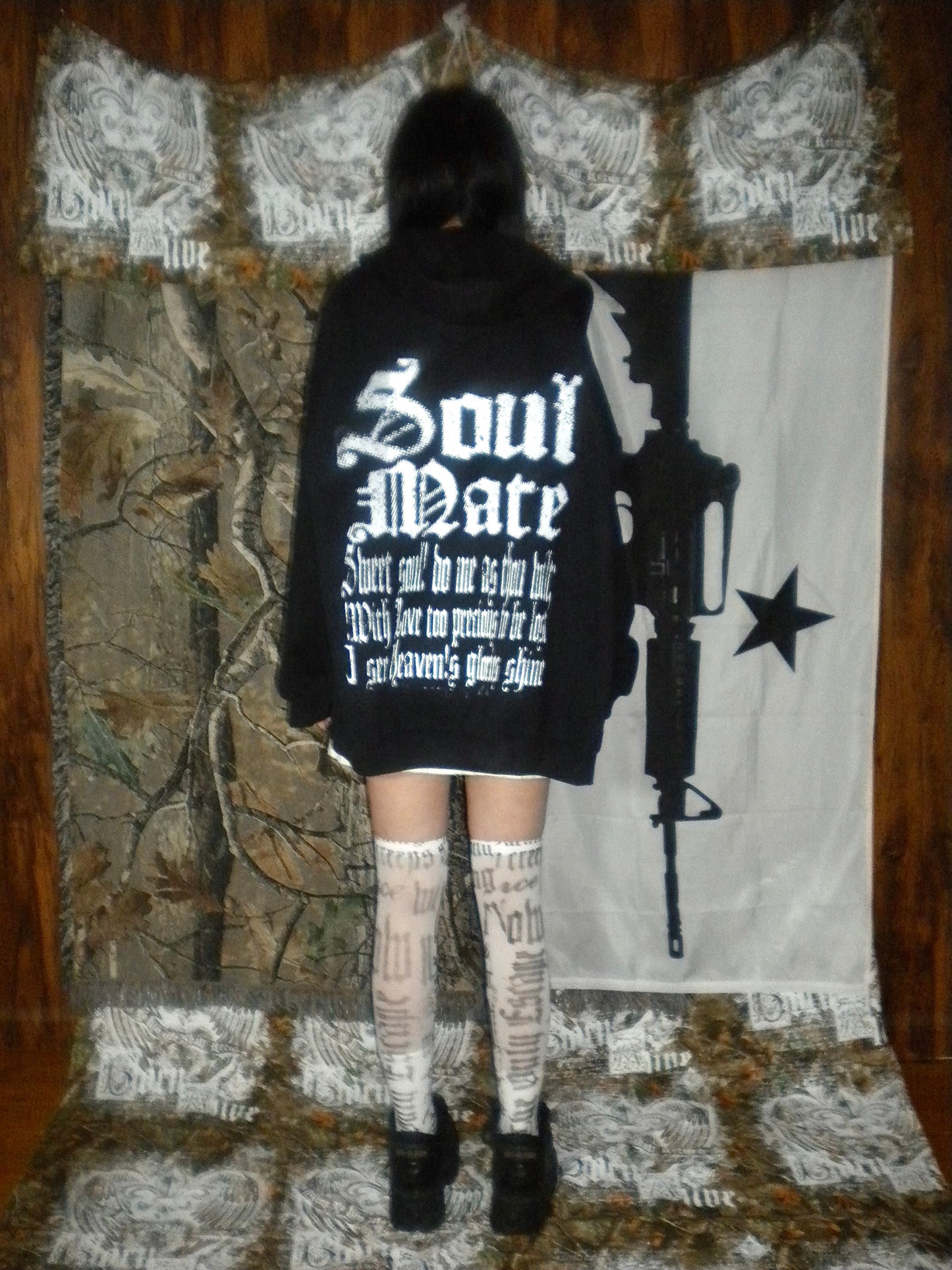 Soulmate Black Hoodie