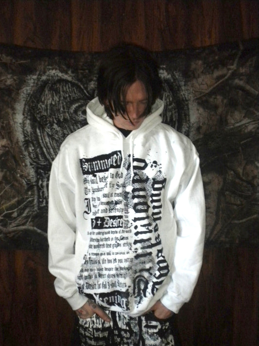 Summoned Awakening White Hoodie