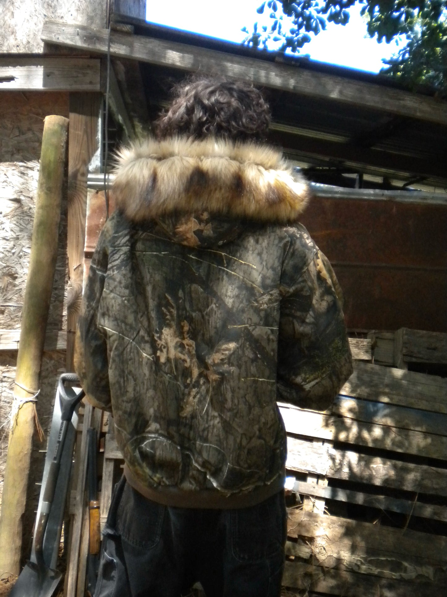 Born Alive Realtree Jacket Faux Fur Hoodie