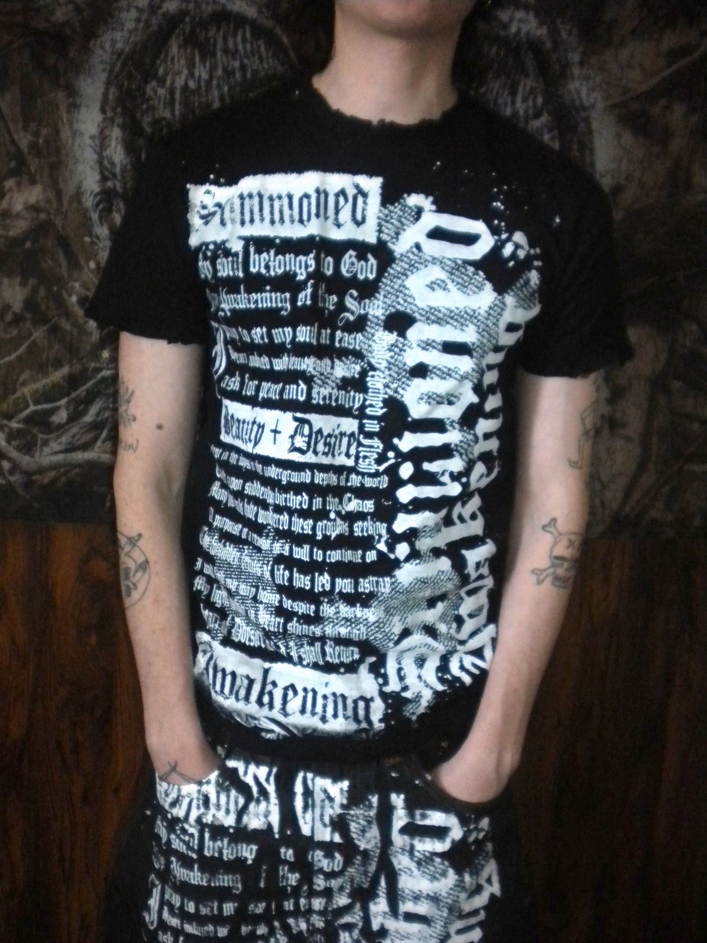 Summoned Awakening Black Tee