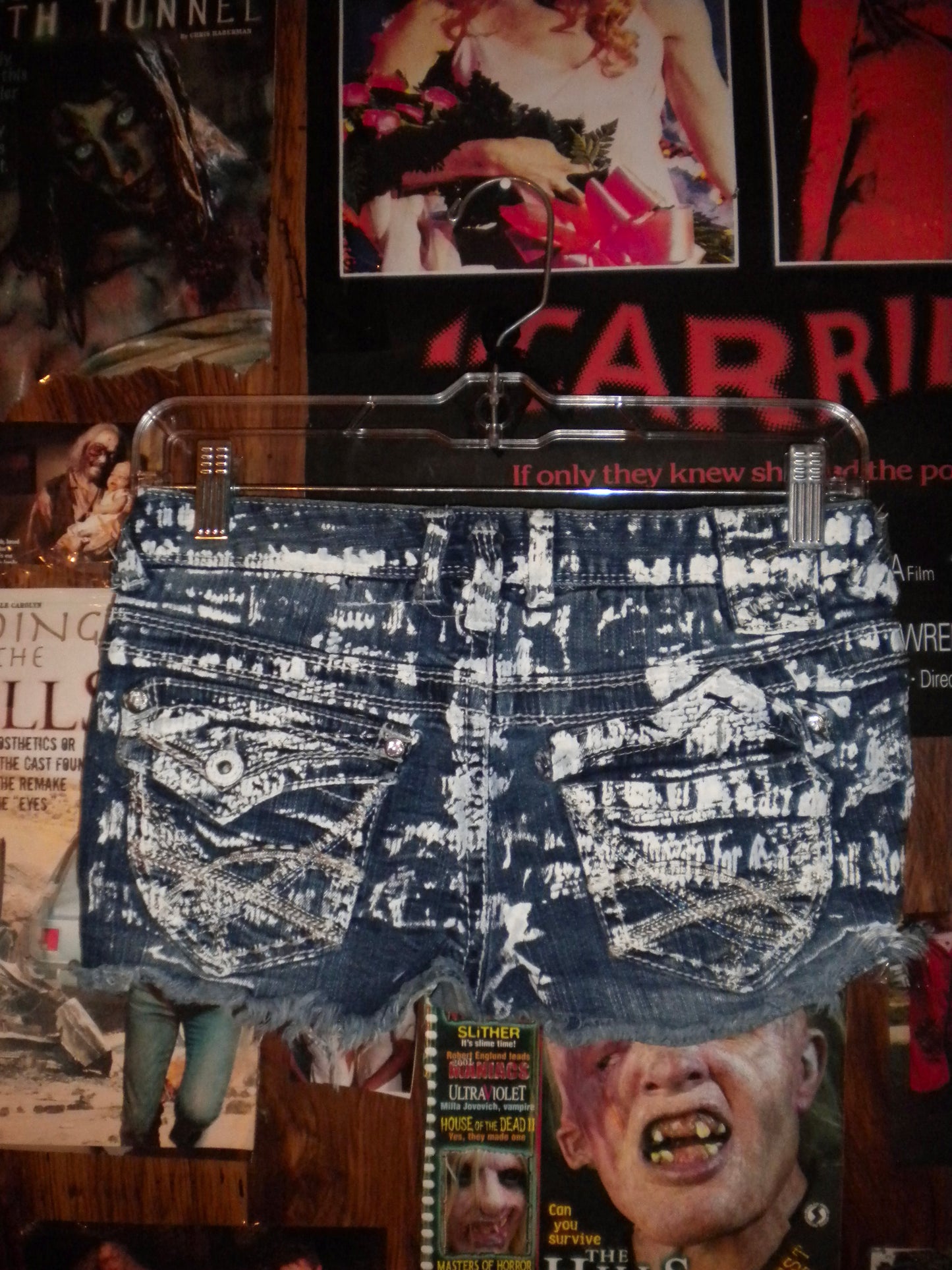 Summoned Awakening Mini Denim Shorts 26