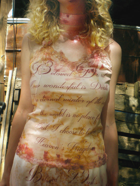 Bloody Rust Dyed Beloved Dust Cami