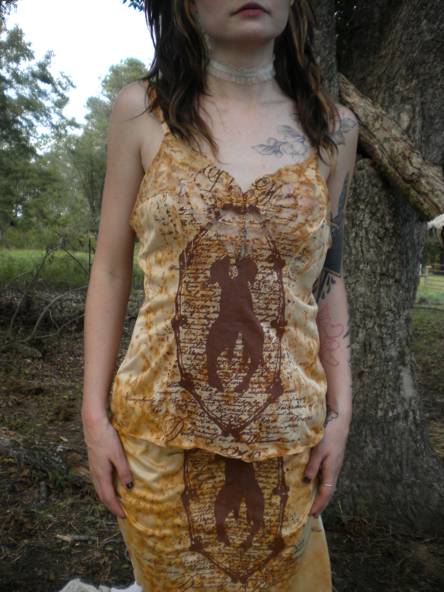 Rust Dye In Loving Memory Cami