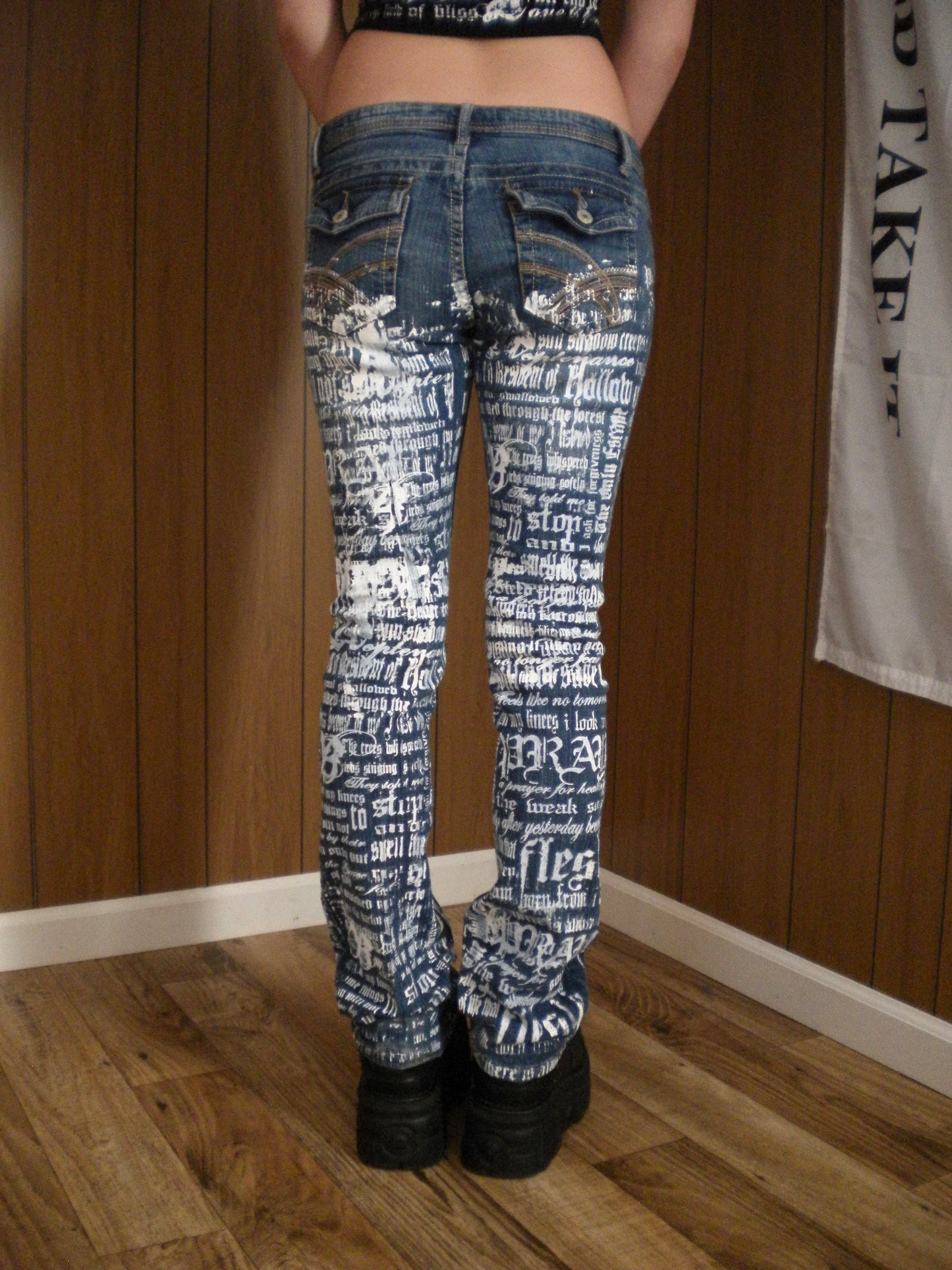 Pray Flesh Tears Jeans 1/1 Size 28