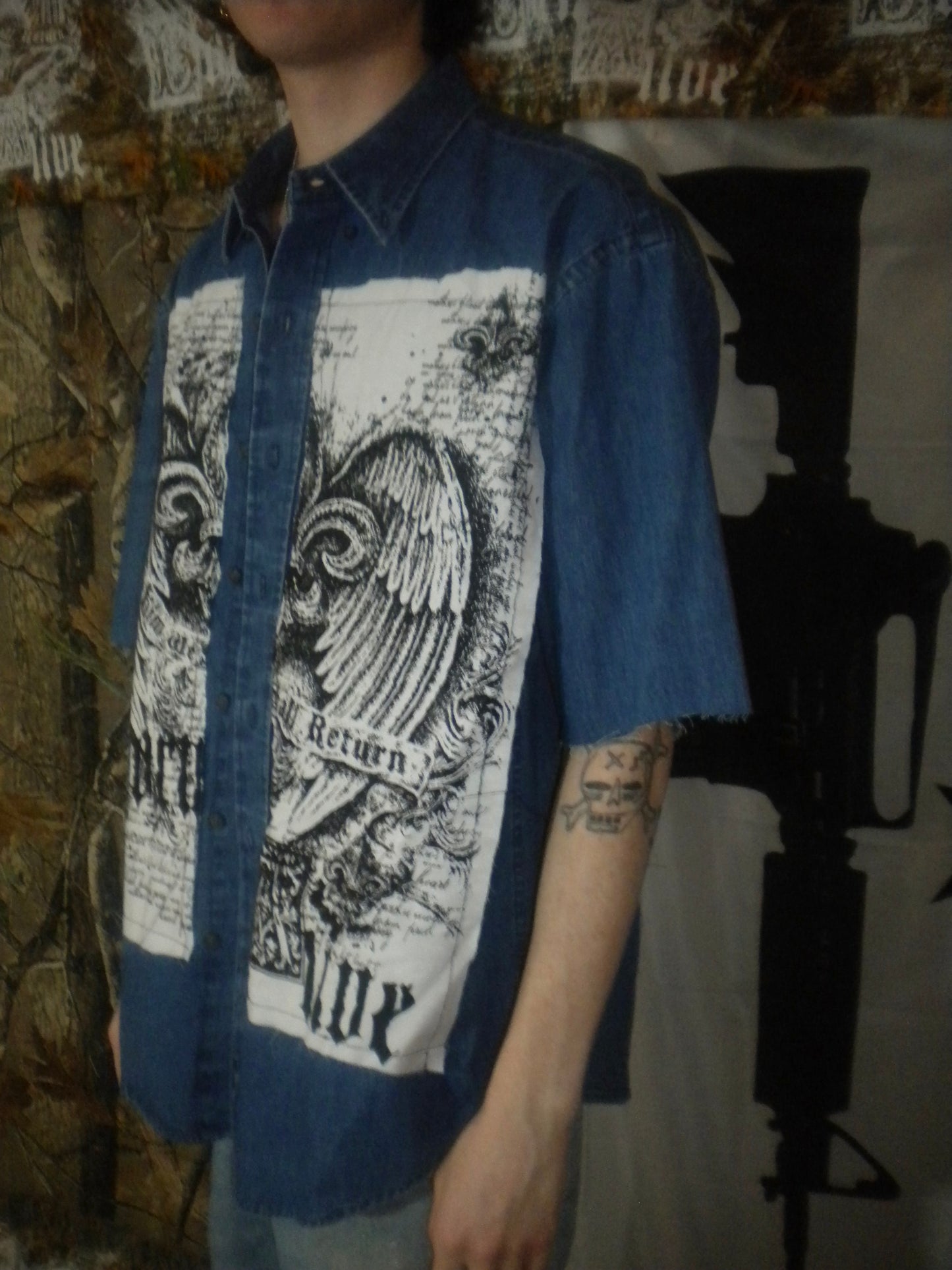 Born Alive Denim Button Up