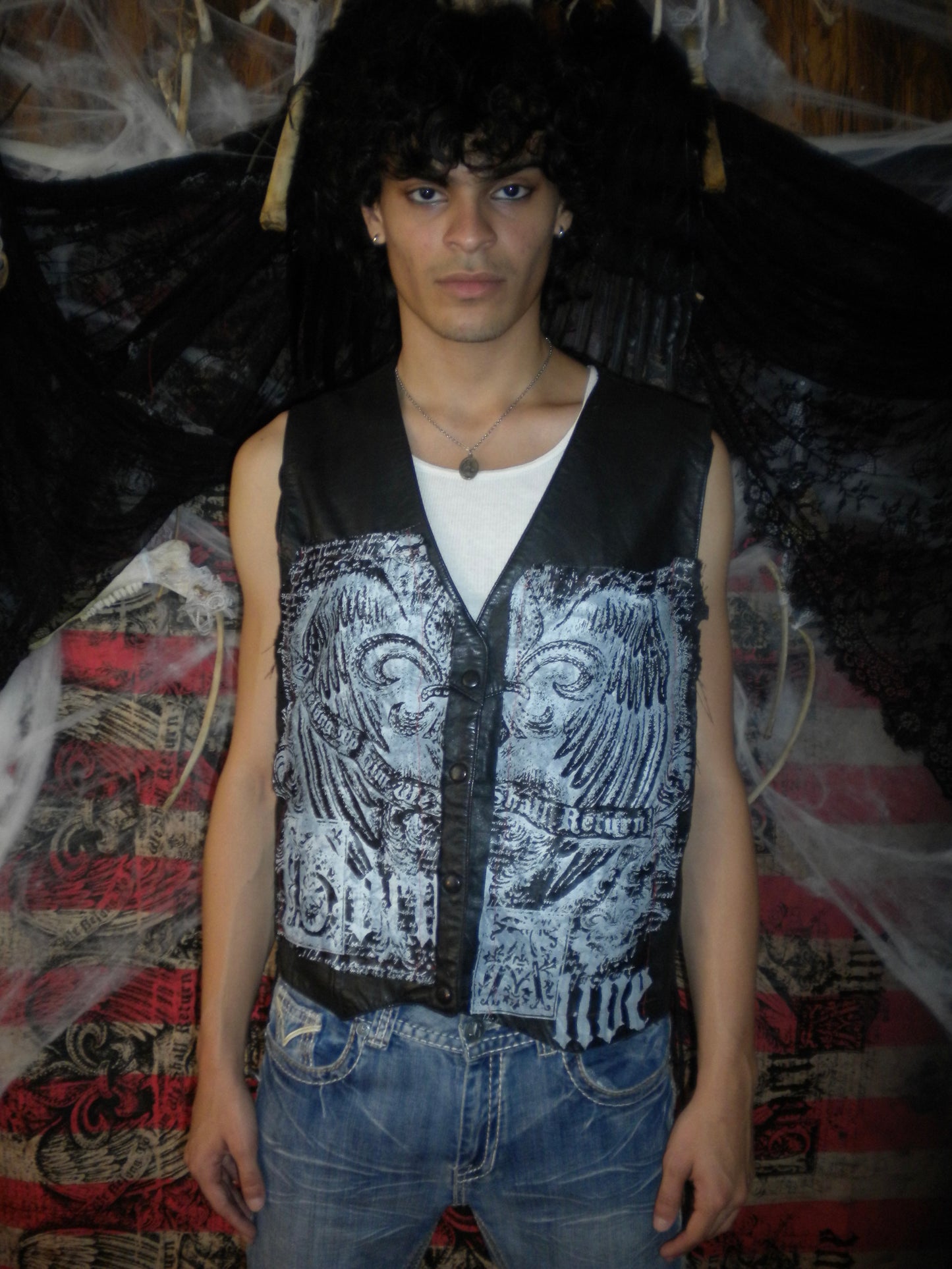 Born Alive Leather Vest