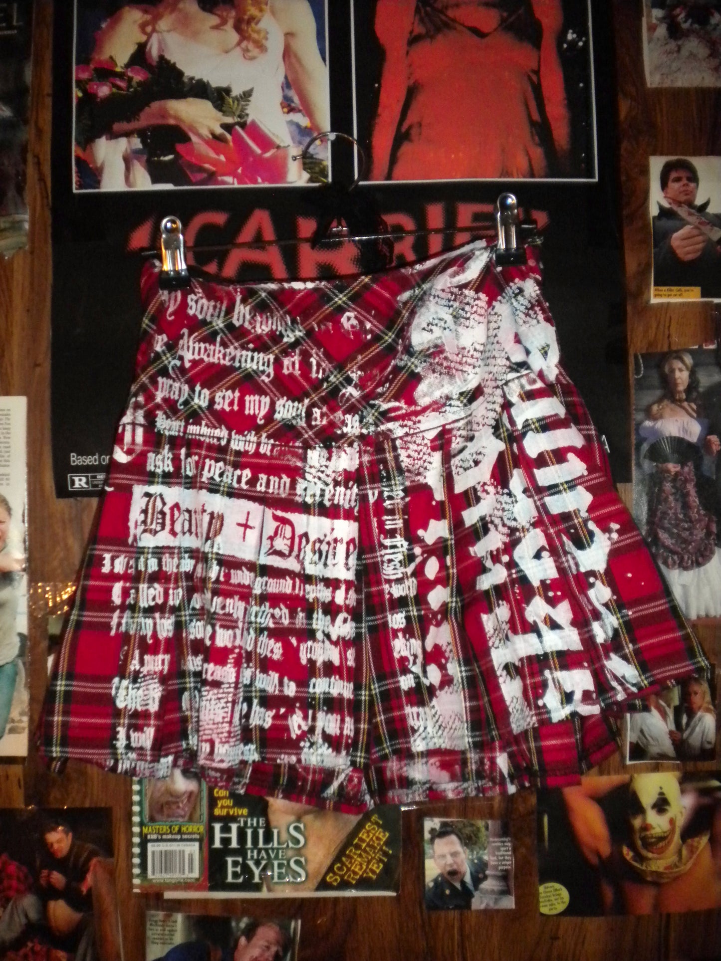 1/1 Summoned Awakening Plaid Mini Skirt 32