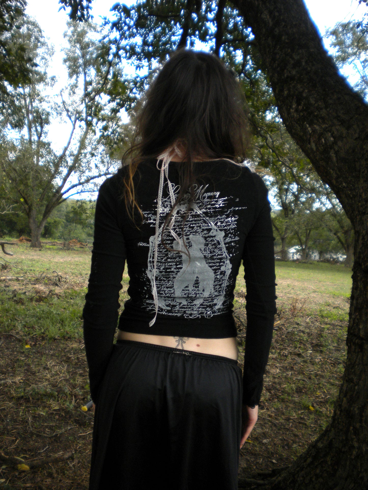 Black In Loving Memory Long Sleeve