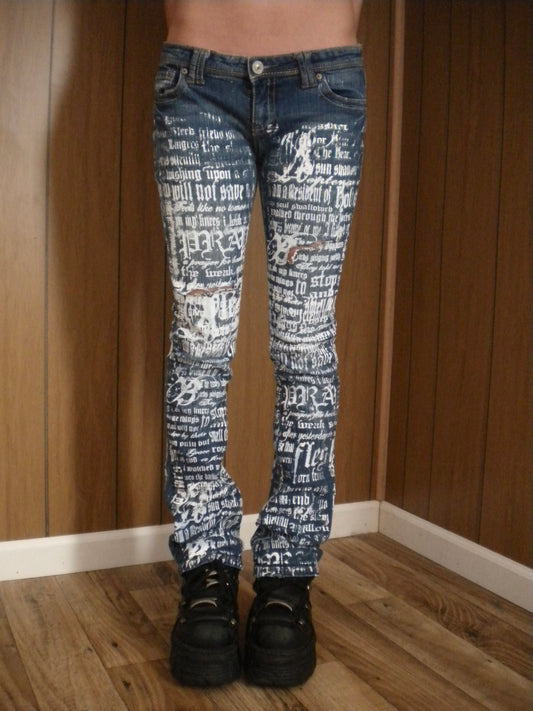 Pray Flesh Tears Jeans 1/1 Size 28