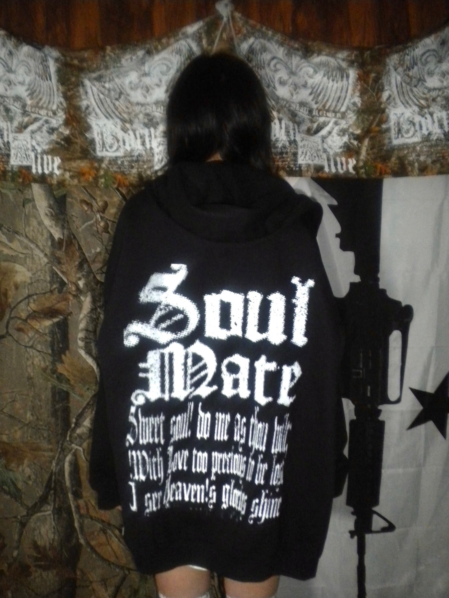 Soulmate Black Hoodie