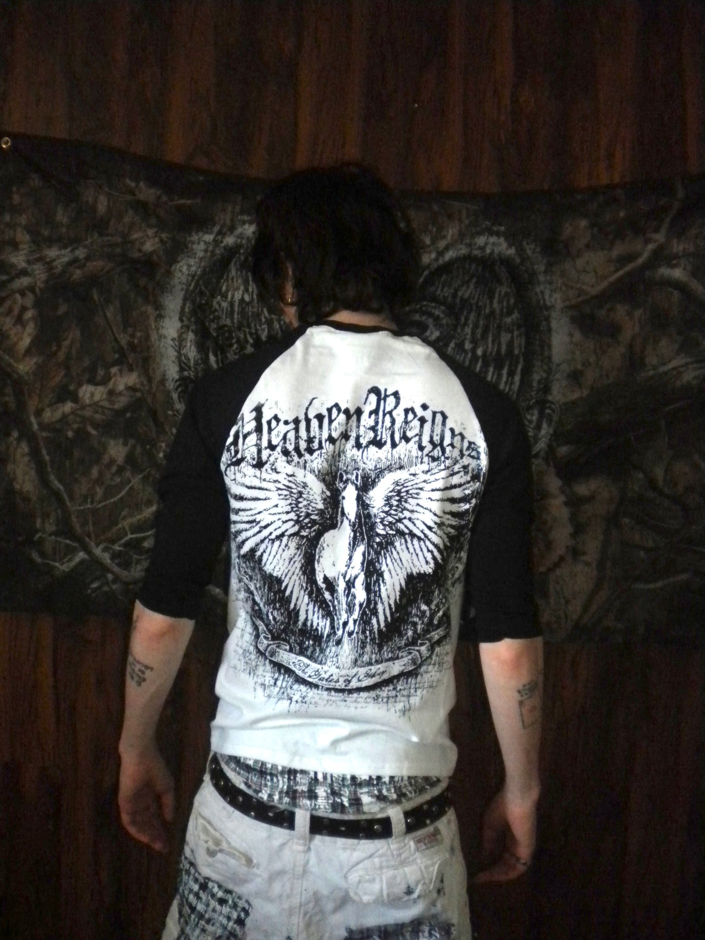 Heaven Reigns Unisex Raglan Tee