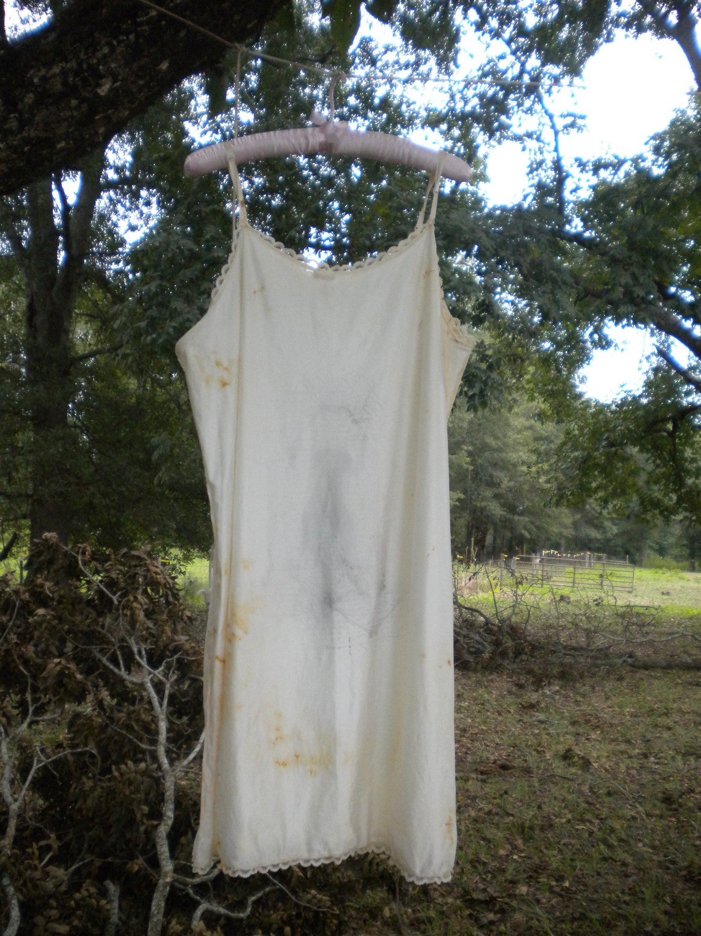 Rust Dye In Loving Memory Dress 2XL