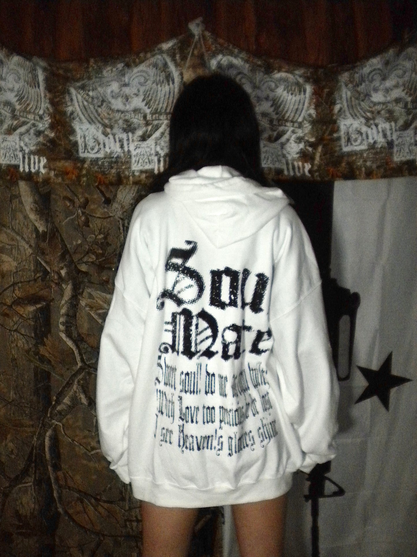 Soulmate White Hoodie