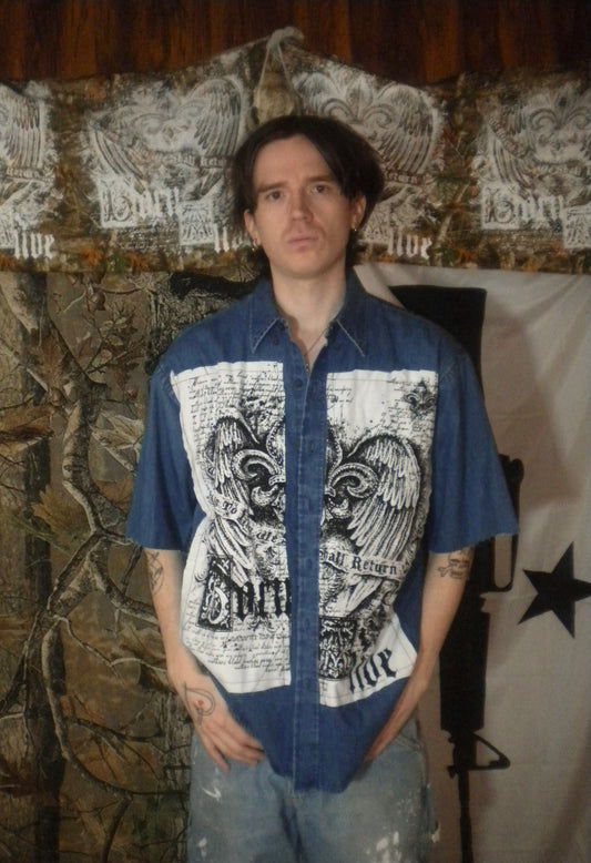 Born Alive Denim Button Up