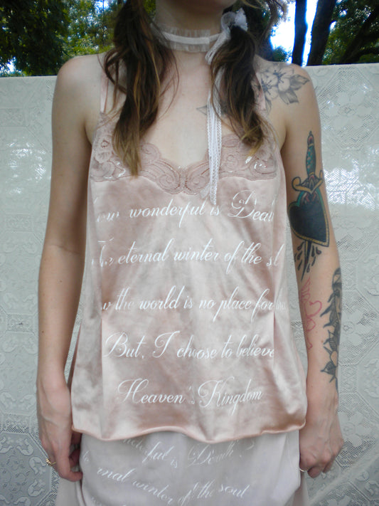 Beloved Dust Pink Blush Slip Cami