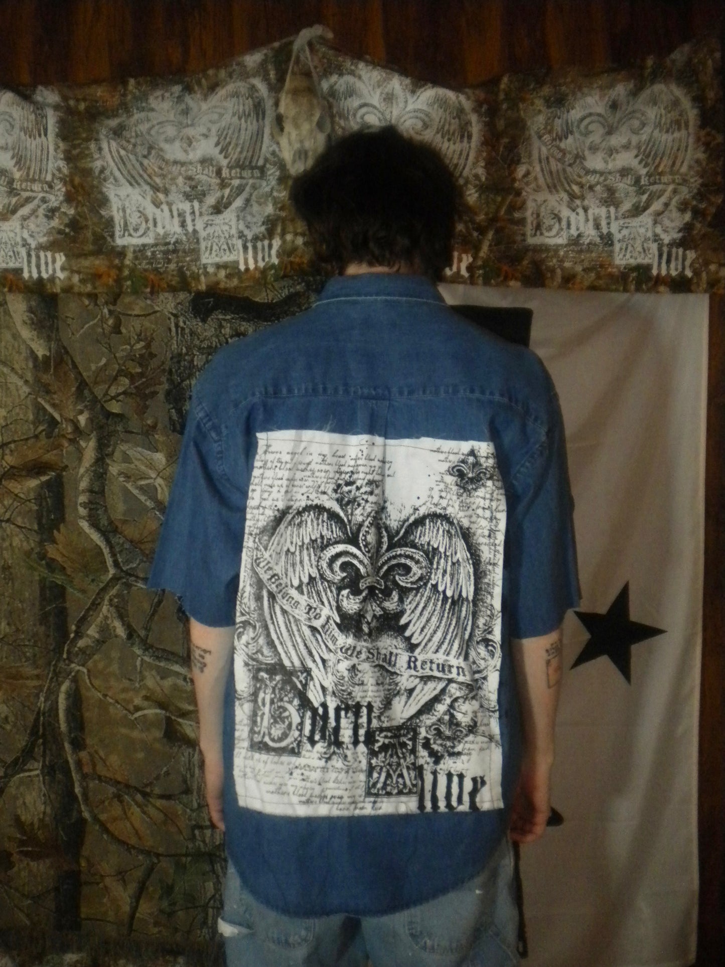 Born Alive Denim Button Up