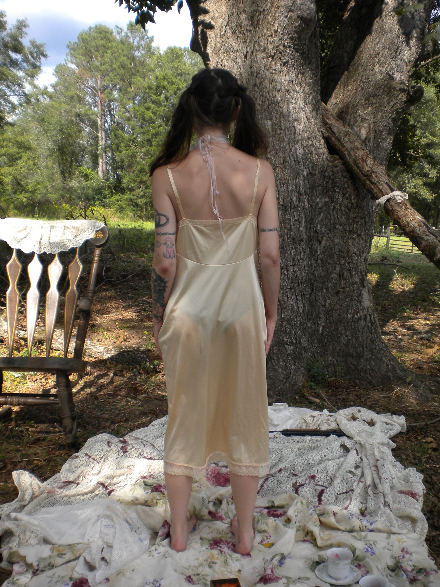 Creme In Loving Memory Dress