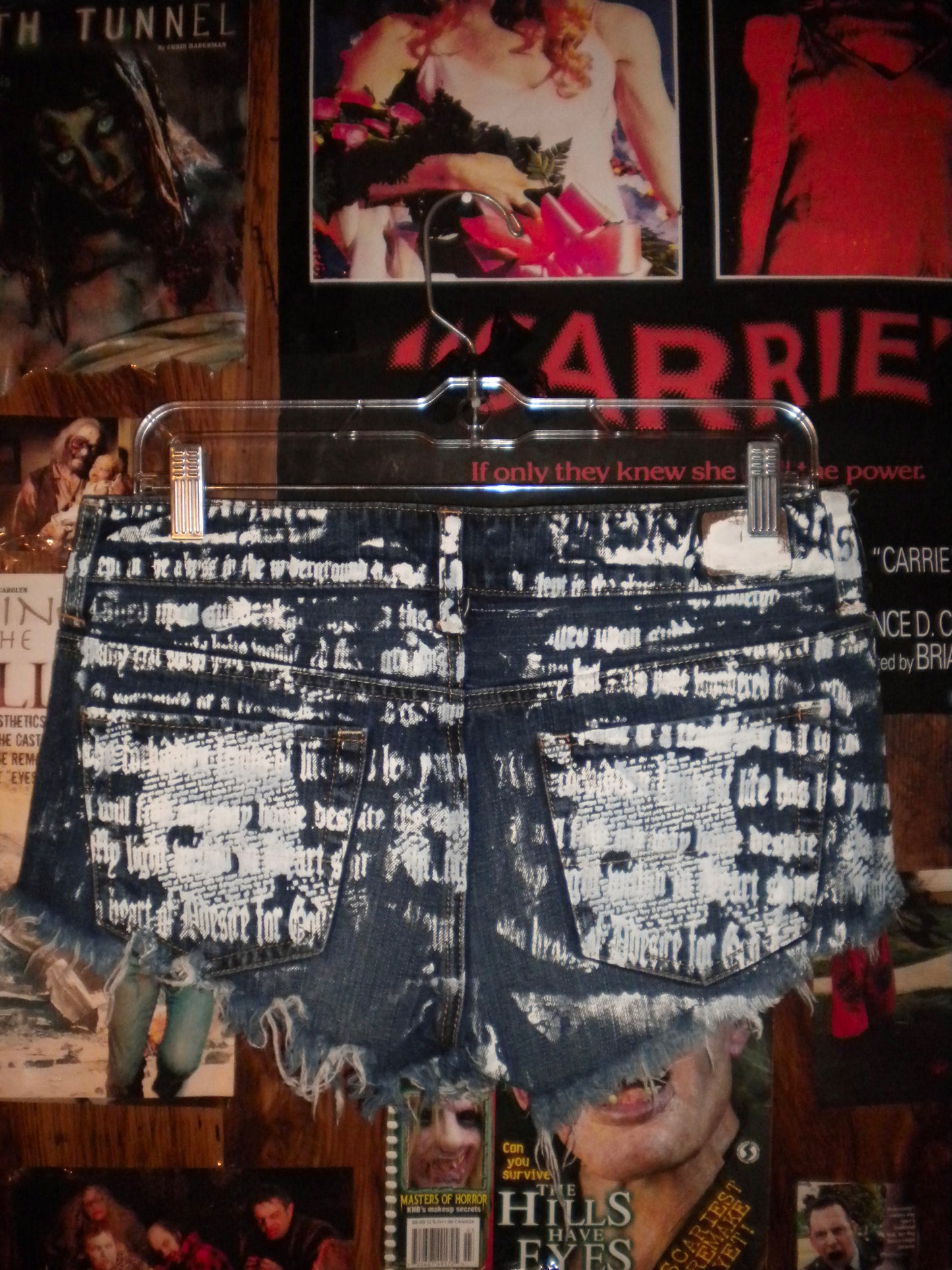 Summoned Awakening Dark Denim Shorts 31