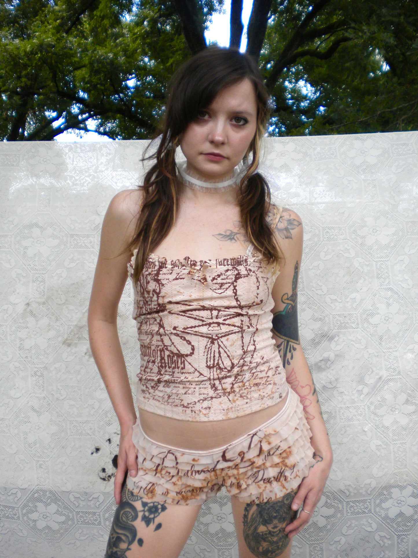 Rust Dye Boneyard Ashes Cami