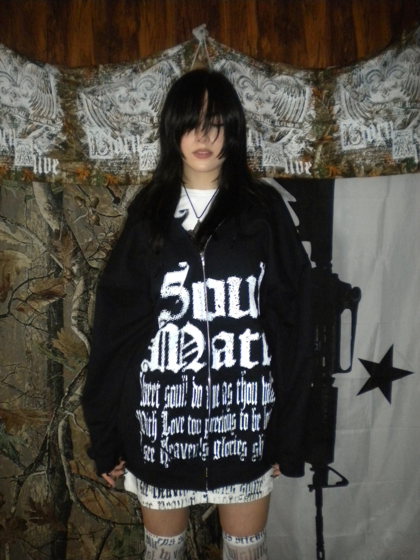 Soulmate Black Hoodie