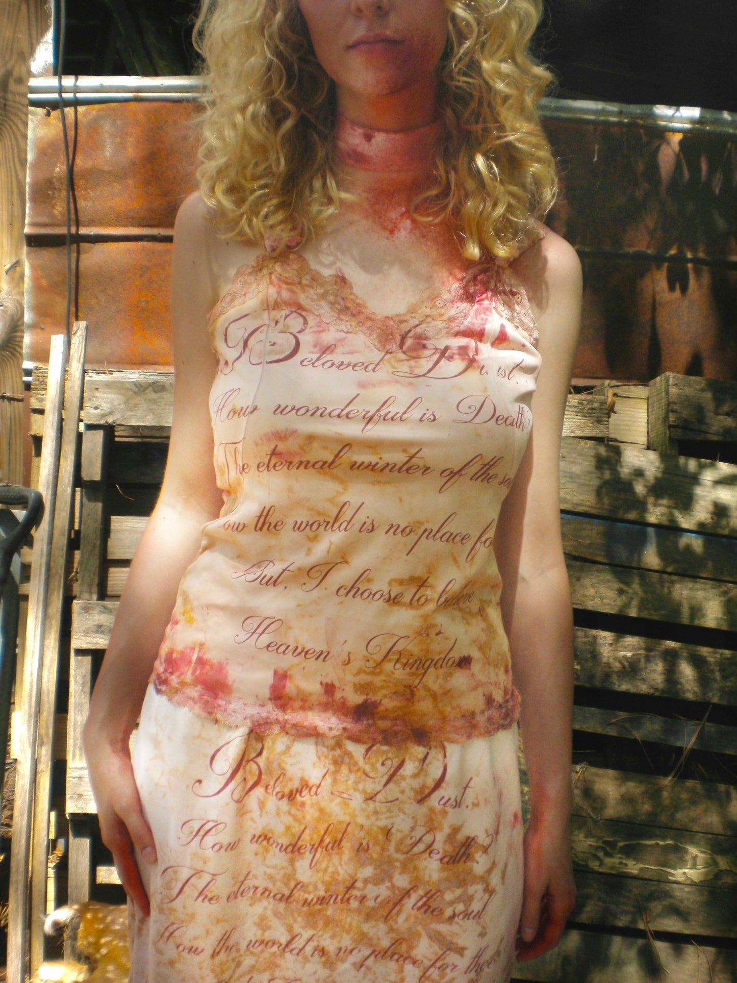 Bloody Rust Dyed Beloved Dust Cami