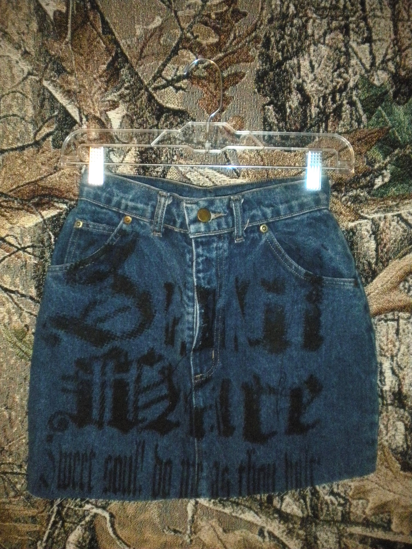 Soulmate Mini Denim Skirt 25