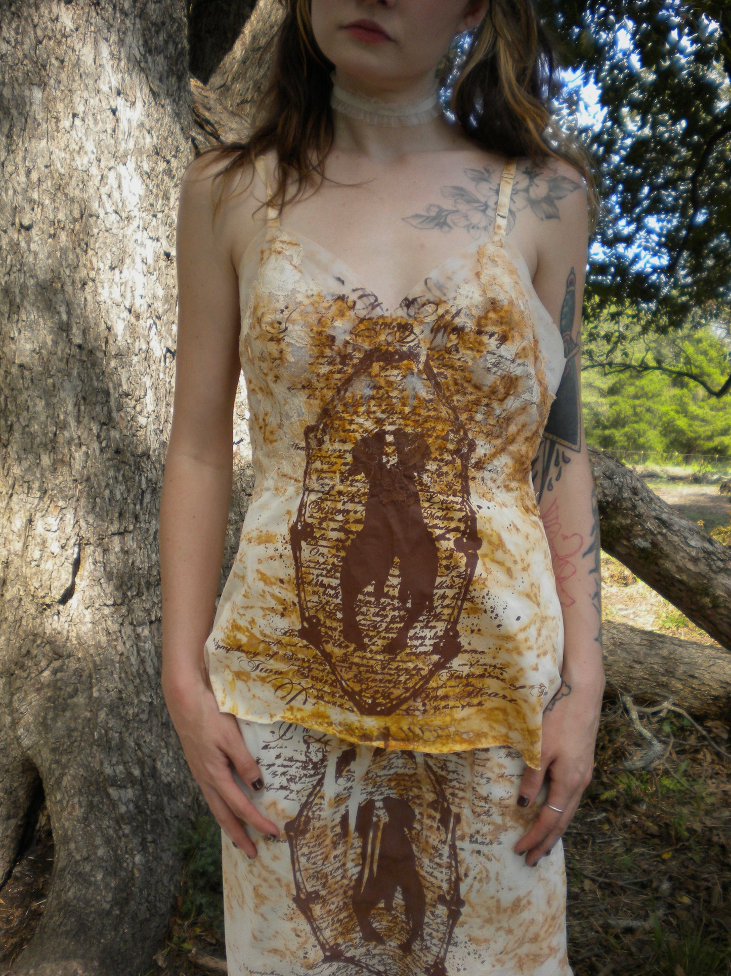 Rust Dye In Loving Memory Cami