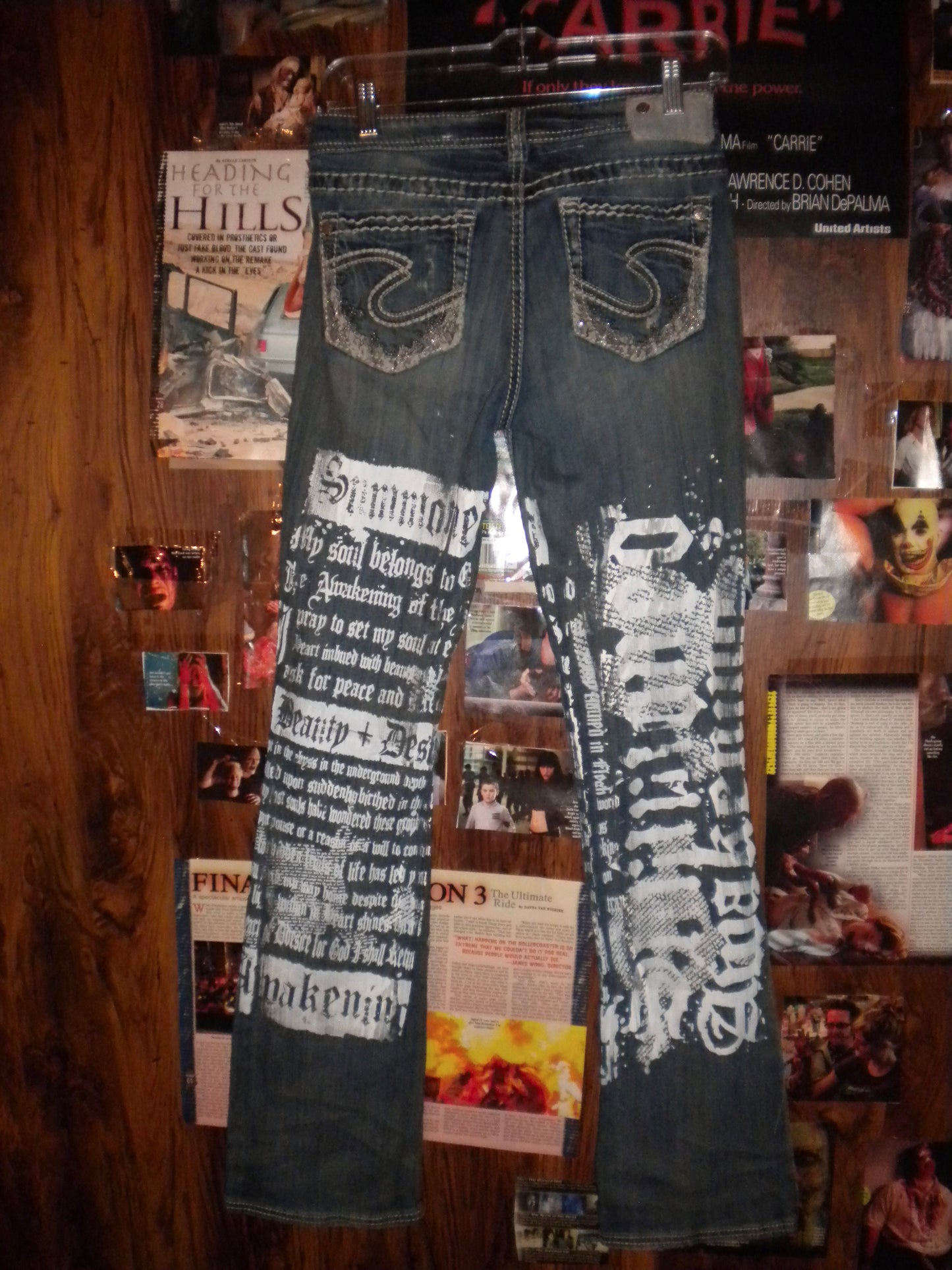 1/1 Summoned Awakening Distressed Jeans 28