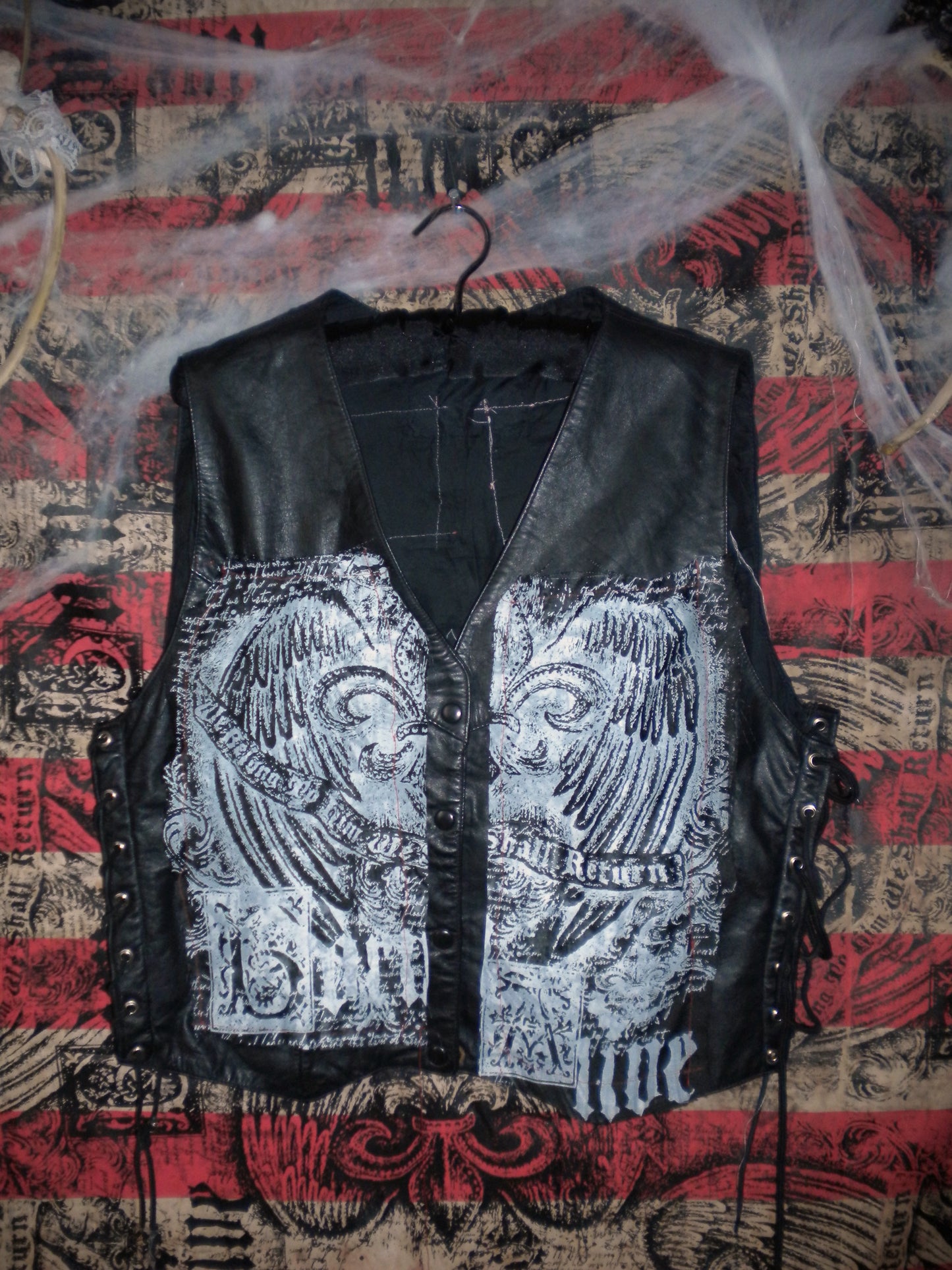 Born Alive Leather Vest