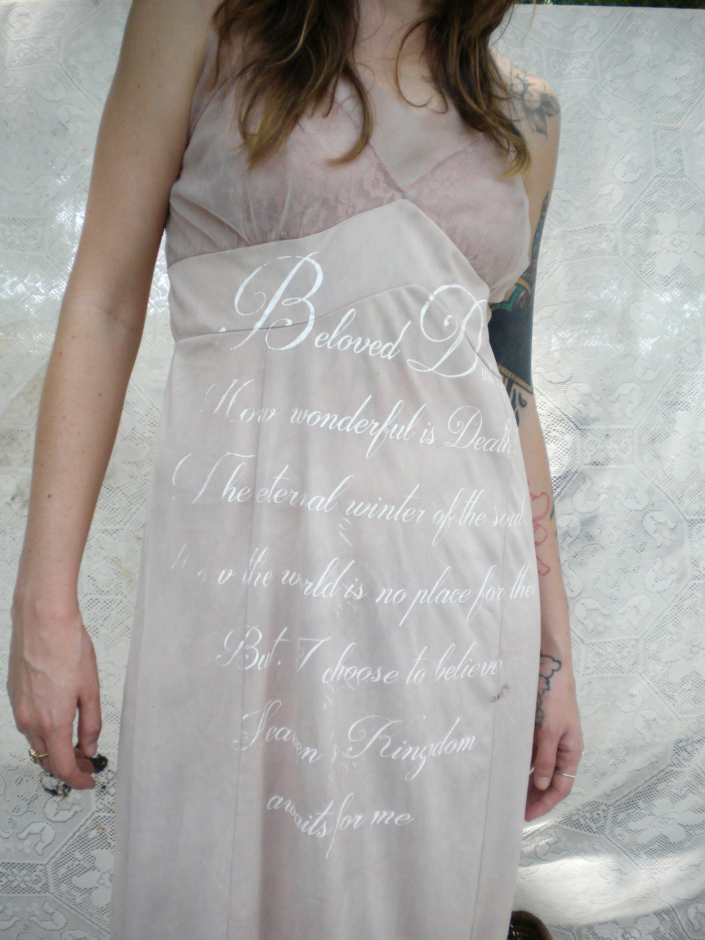 Beloved Dust Lilac Blush Slip Dress