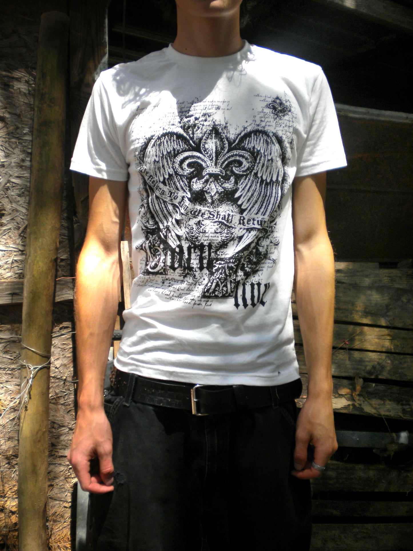 Born Alive White Tee