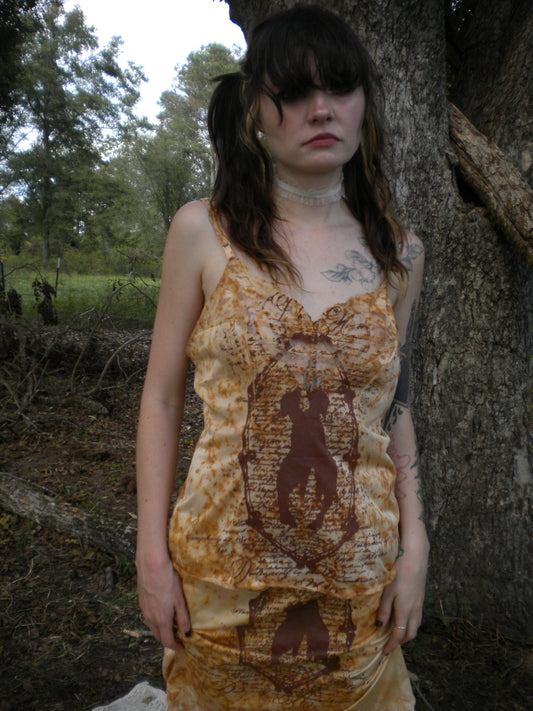 Rust Dye In Loving Memory Cami