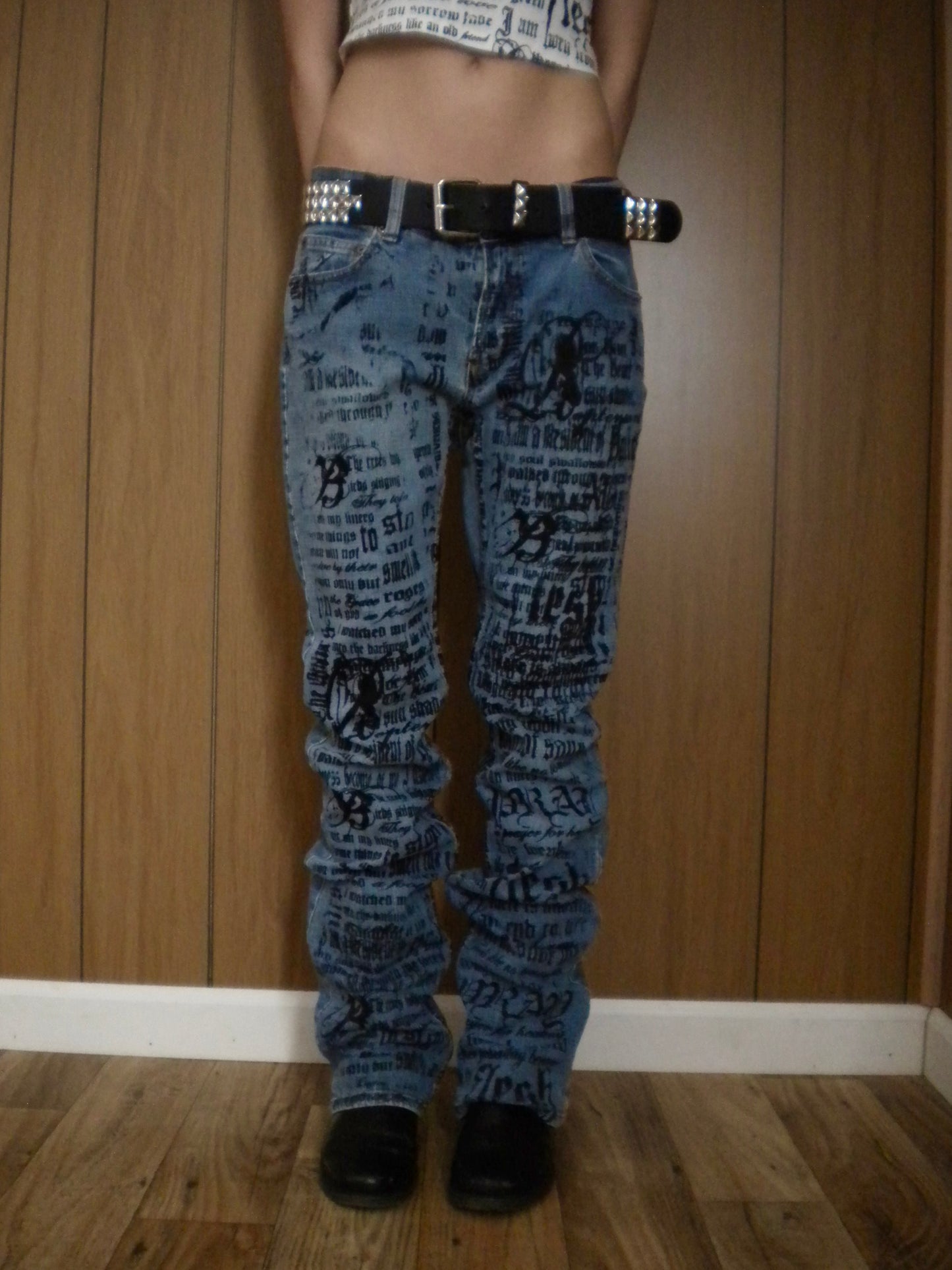 Pray Flesh Tears 1/1 Jean Size 30