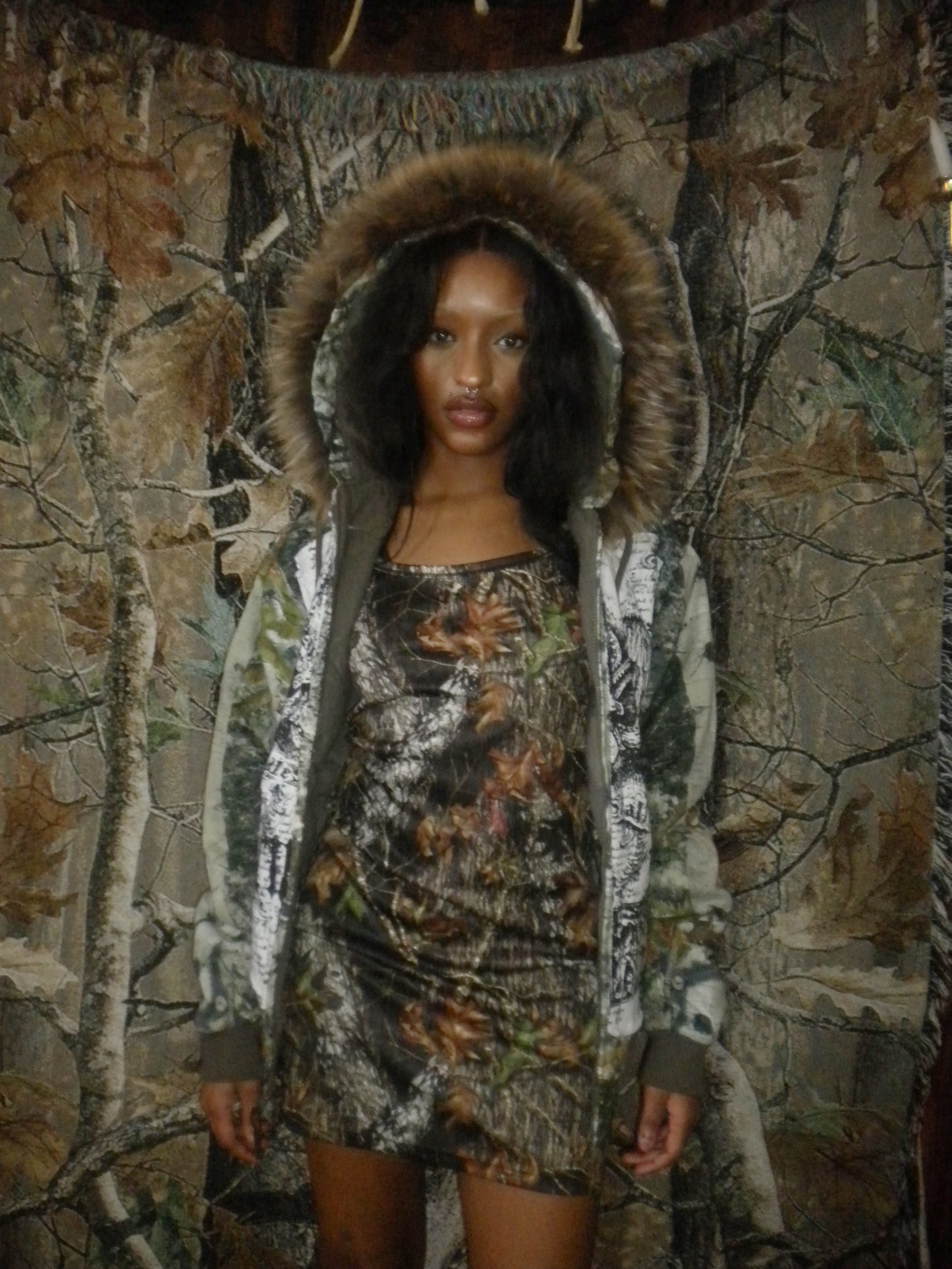 Born Alive Realtree Jacket Faux Fur Hoodie