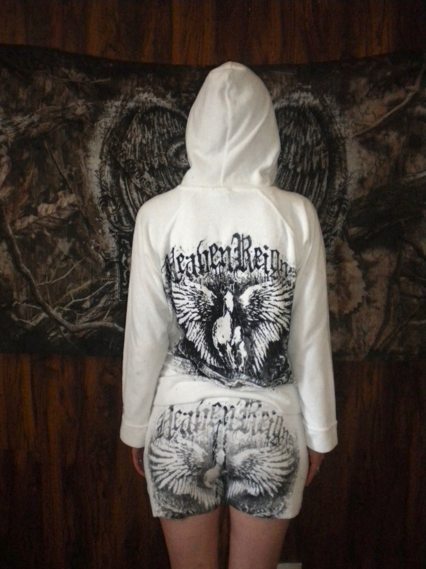 Heaven Reigns Hoodie and Short Set