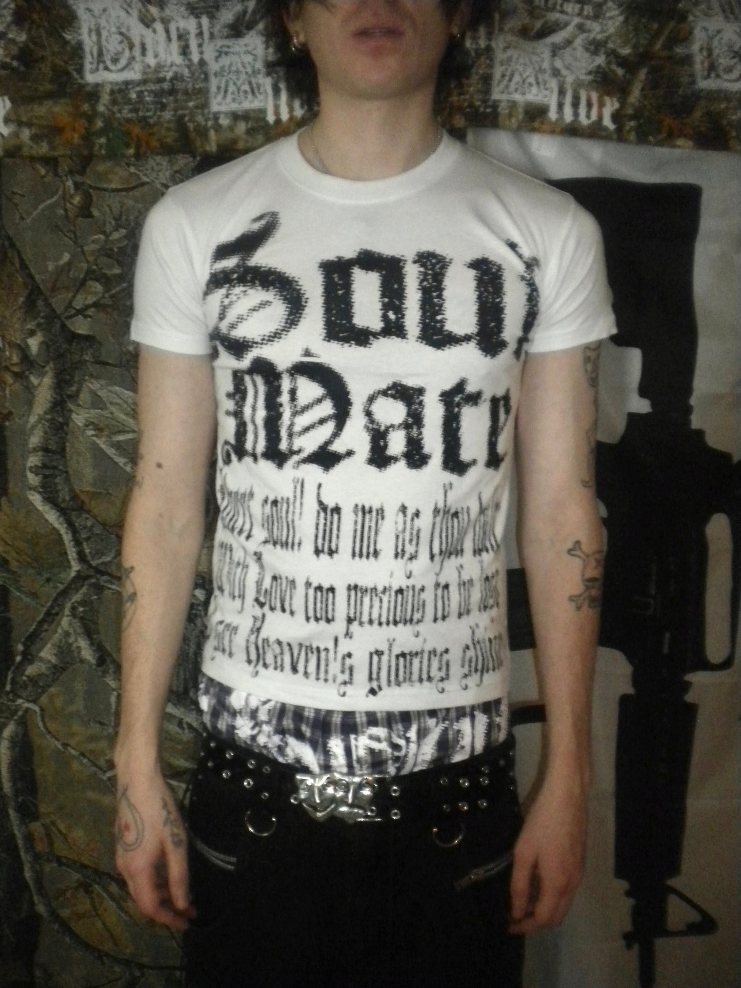 Unisex SoulMate Fitted White Tee