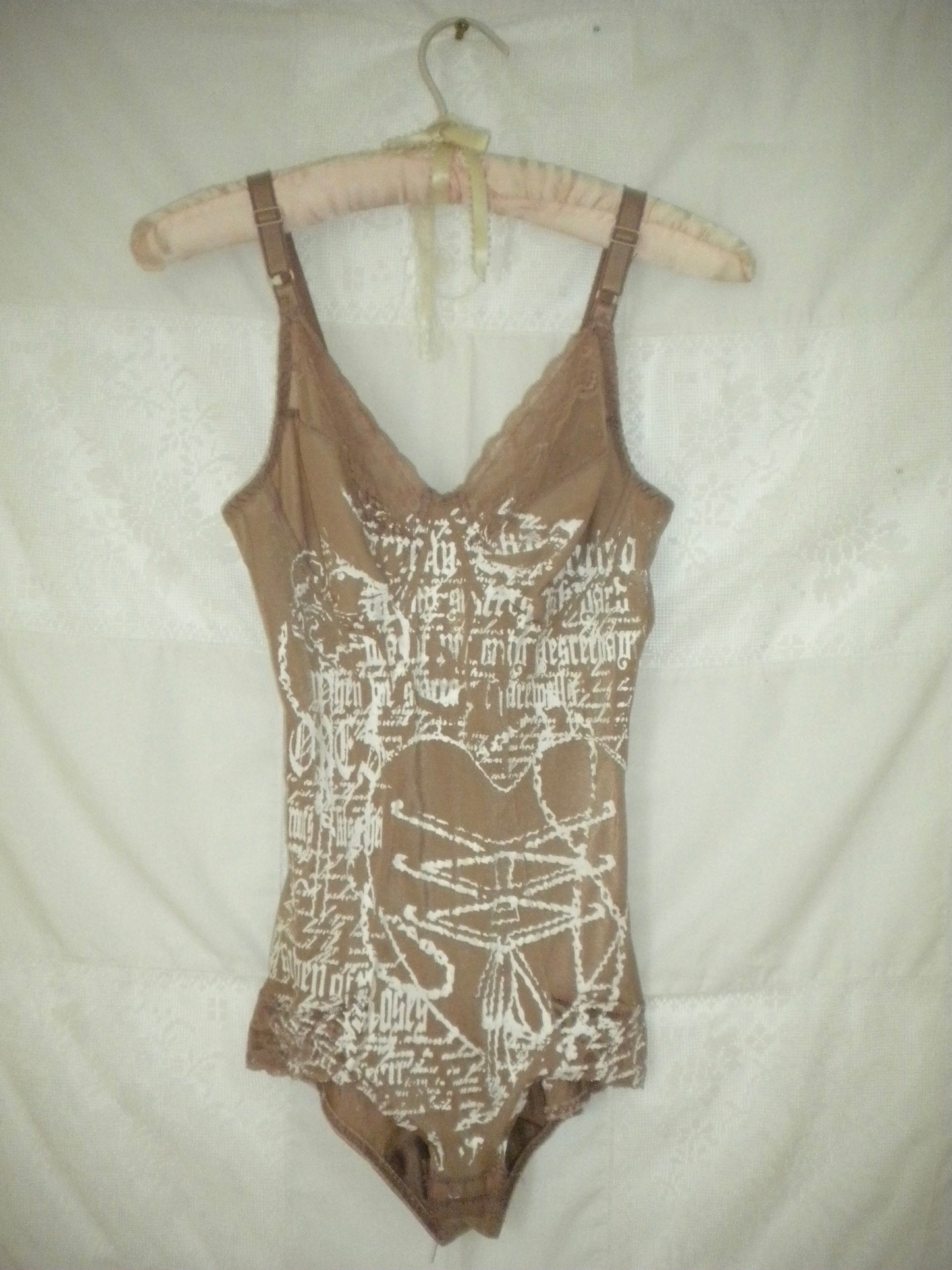 Boneyard Ashes Mauve Nude Bodysuit