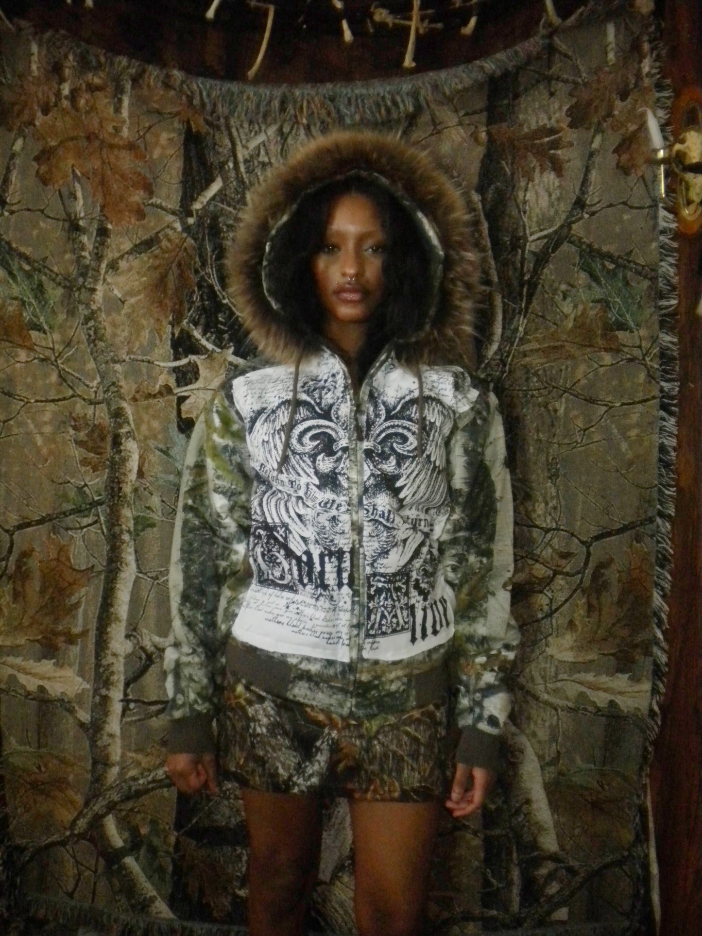 Born Alive Realtree Jacket Faux Fur Hoodie