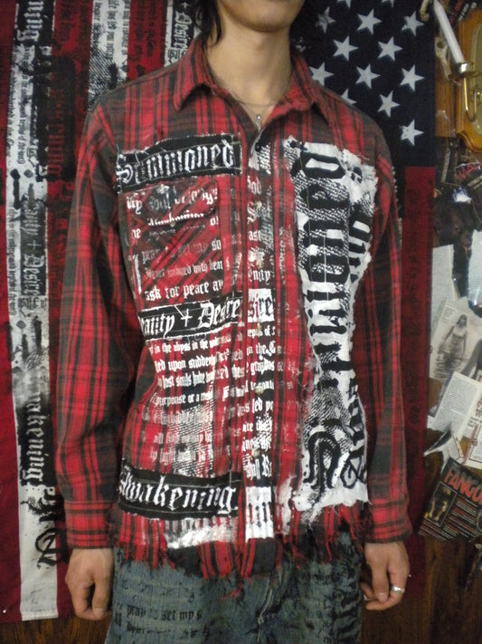 Summoned Awakening Thick Flannel Large