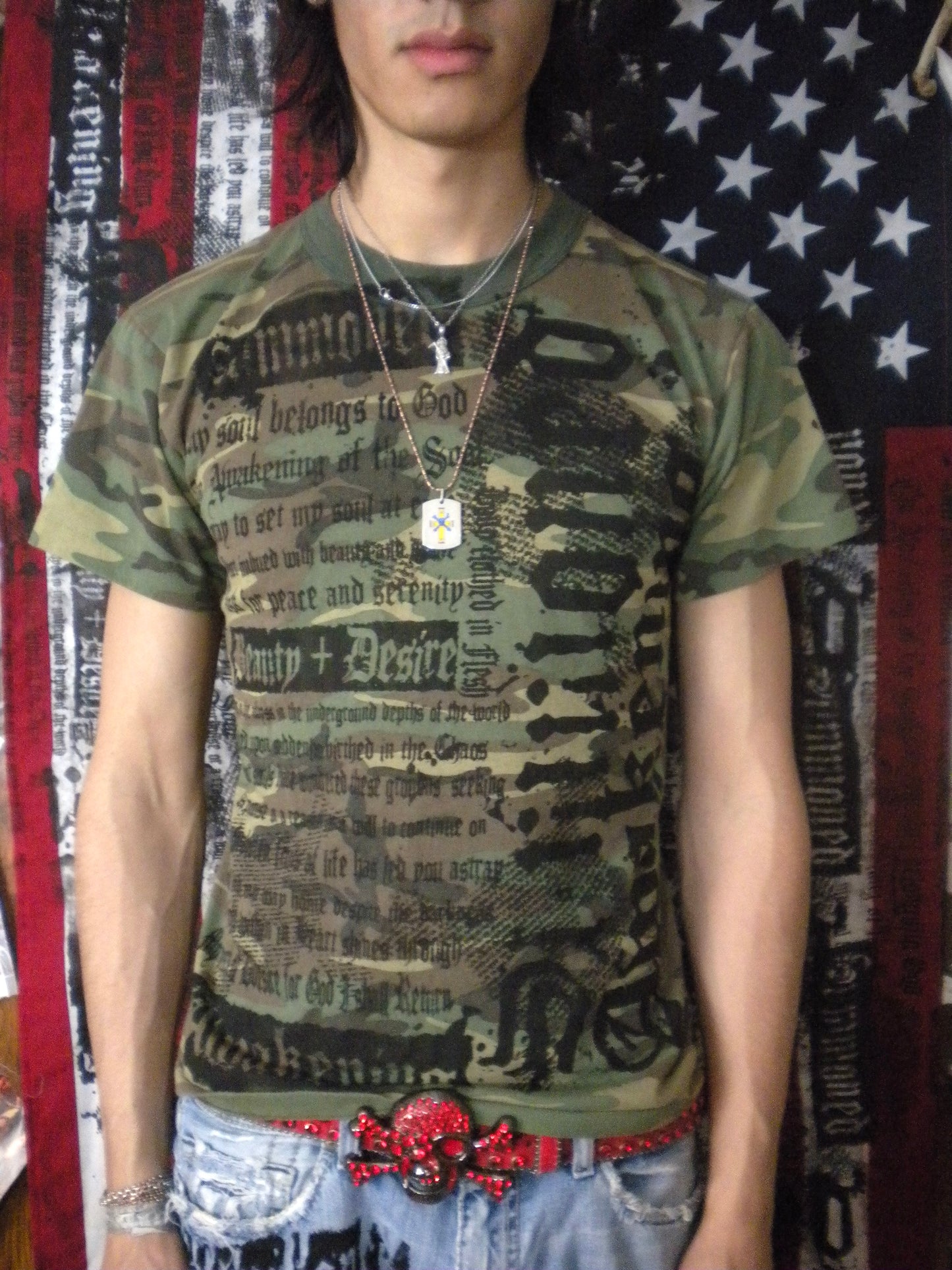 Summoned Awakening Camo Tee Small