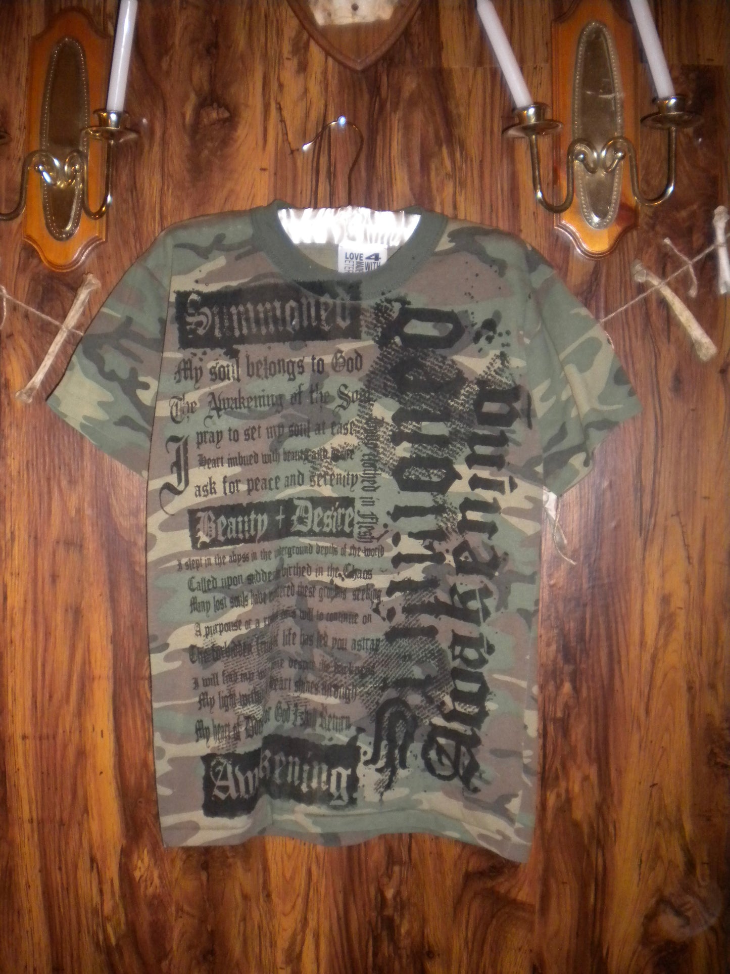 Summoned Awakening Camo Tee Small