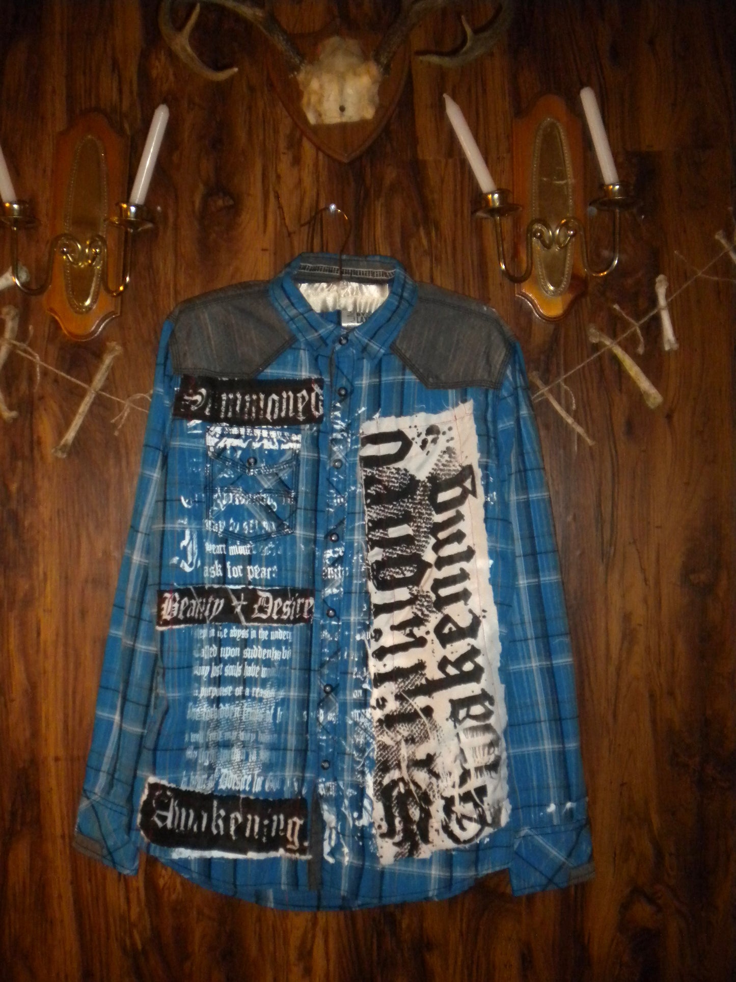 Summoned Awakening Blue Flannel Medium