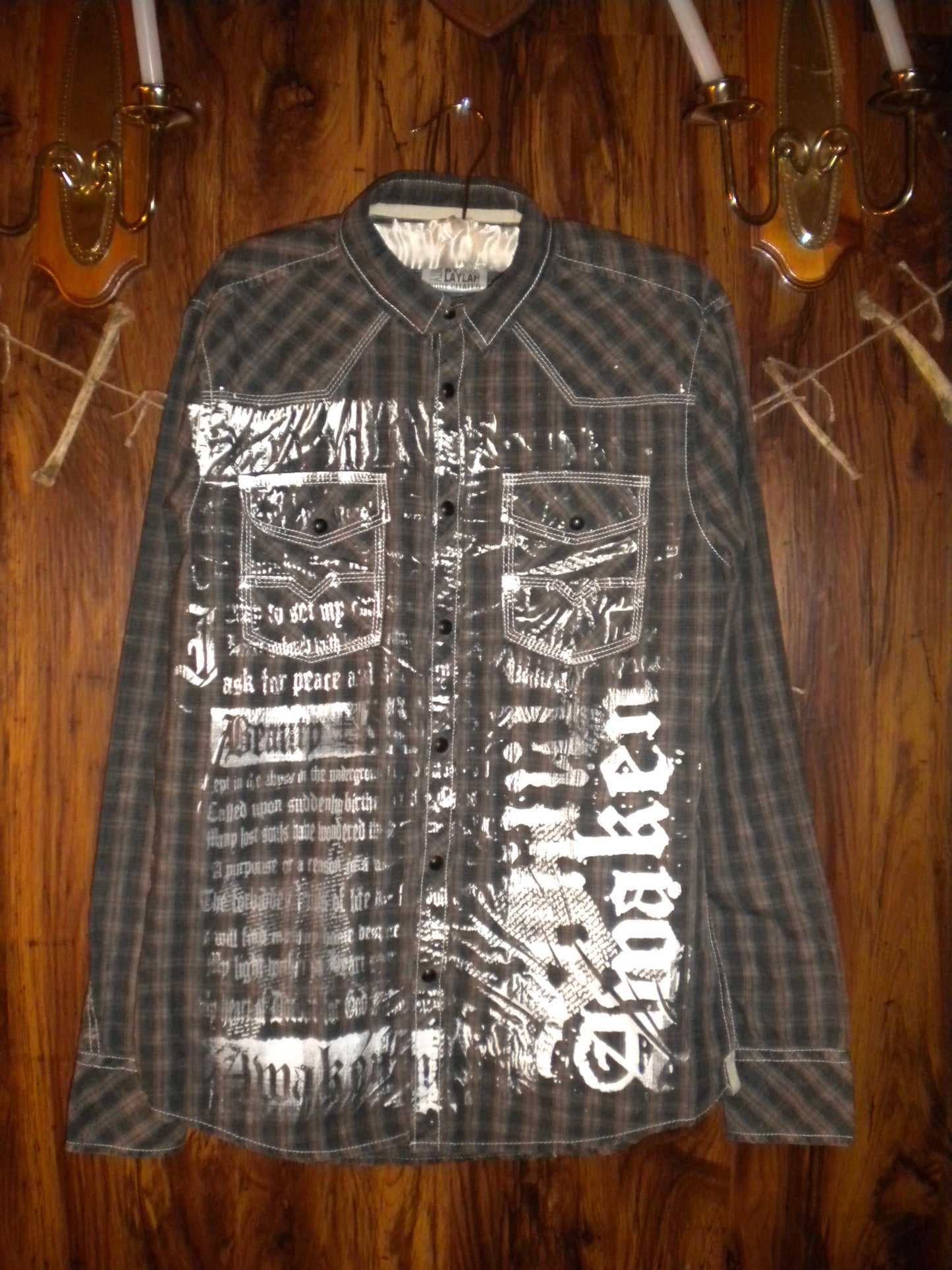 Summoned Awakening Brown Flannel Medium