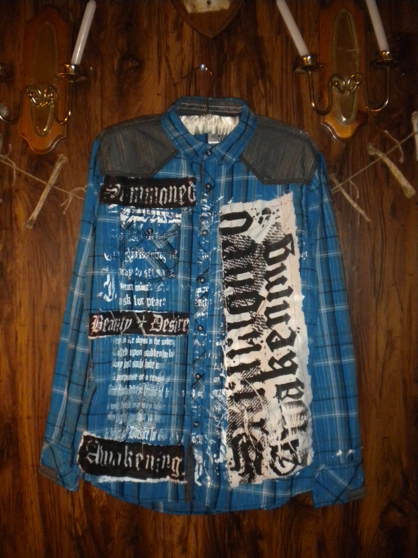 Summoned Awakening Blue Flannel Medium