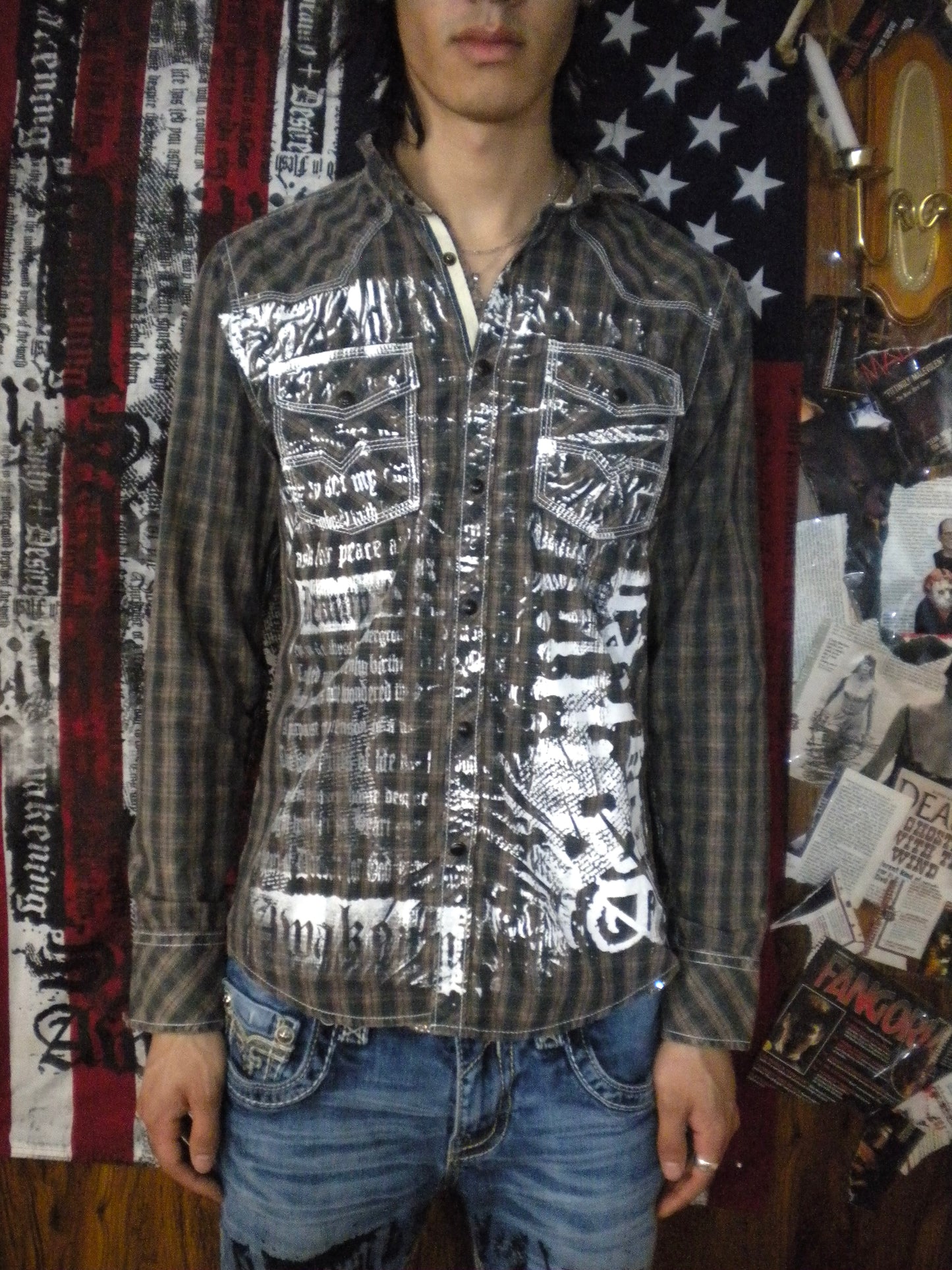 Summoned Awakening Brown Flannel Medium