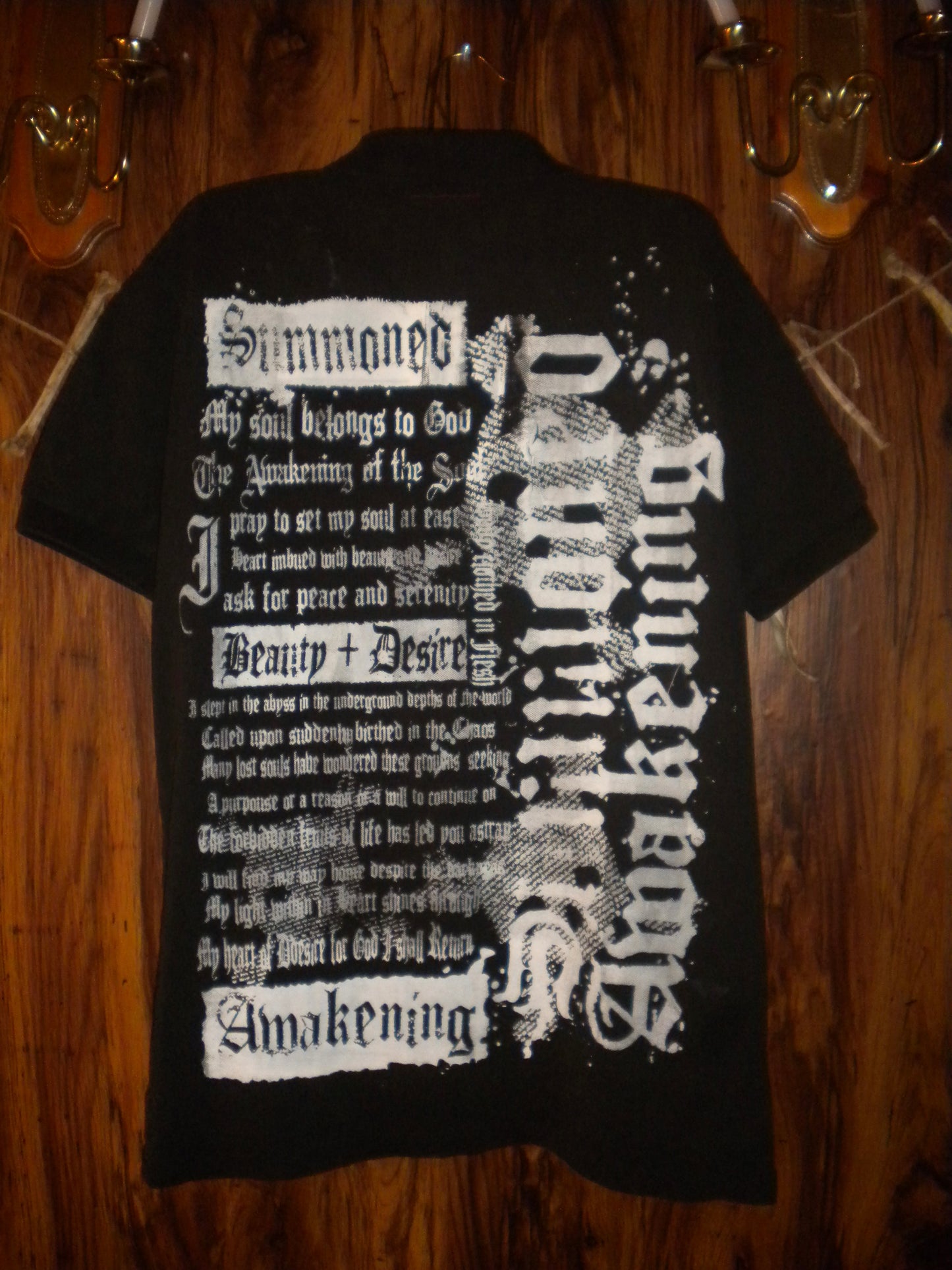 Summoned Awakening Black Polo Medium