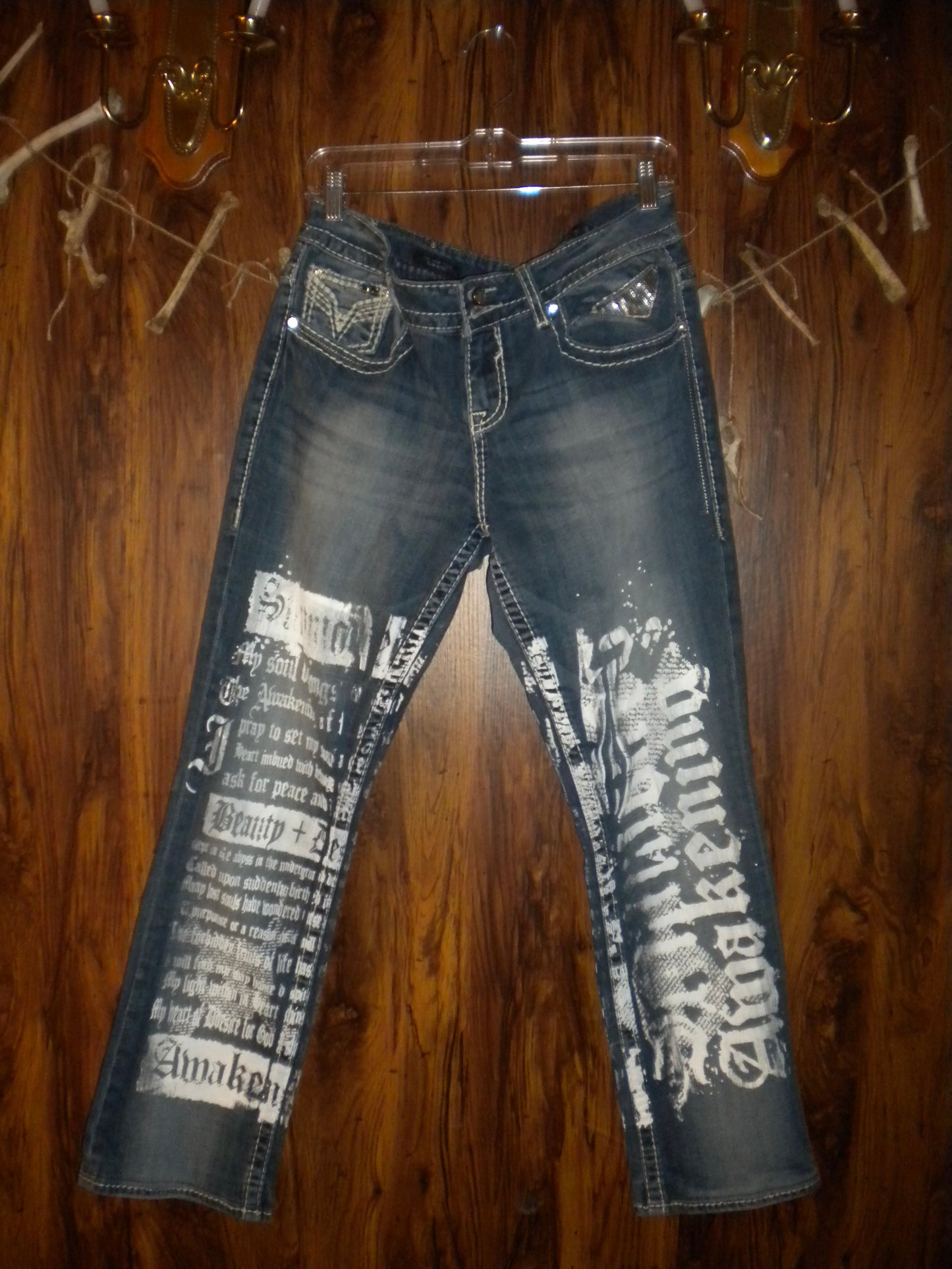 Summoned Awakening Dark Wash Jeans 33